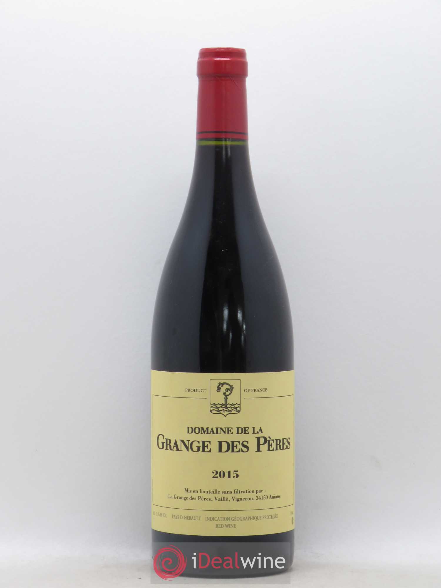 Pays d'Hérault Grange des Pères Laurent Vaillé 2015 - Lot de 1 bouteille - 0