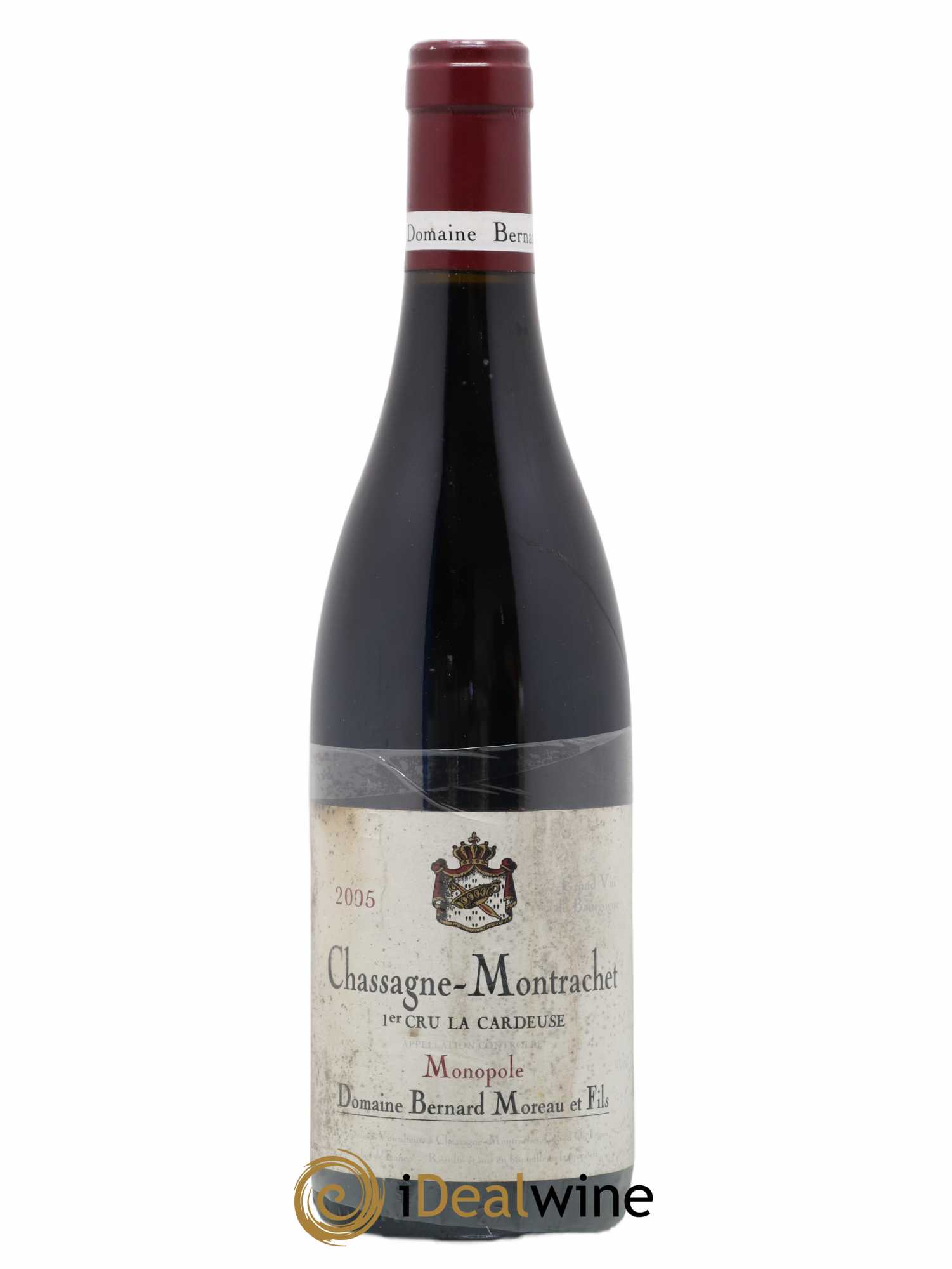 Chassagne-Montrachet 1er Cru La Cardeuse Bernard Moreau et Fils (Domaine) 2005 - Lot de 1 bouteille - 0