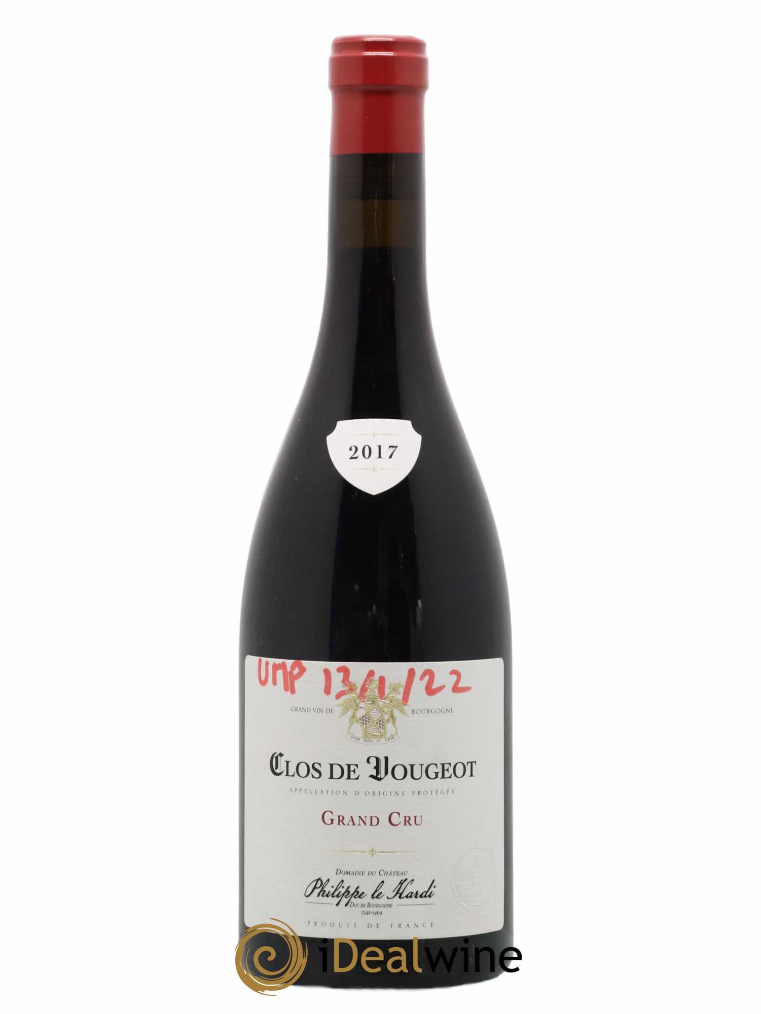 Clos de Vougeot Grand Cru 2017 - Posten von 1 Flasche - 0