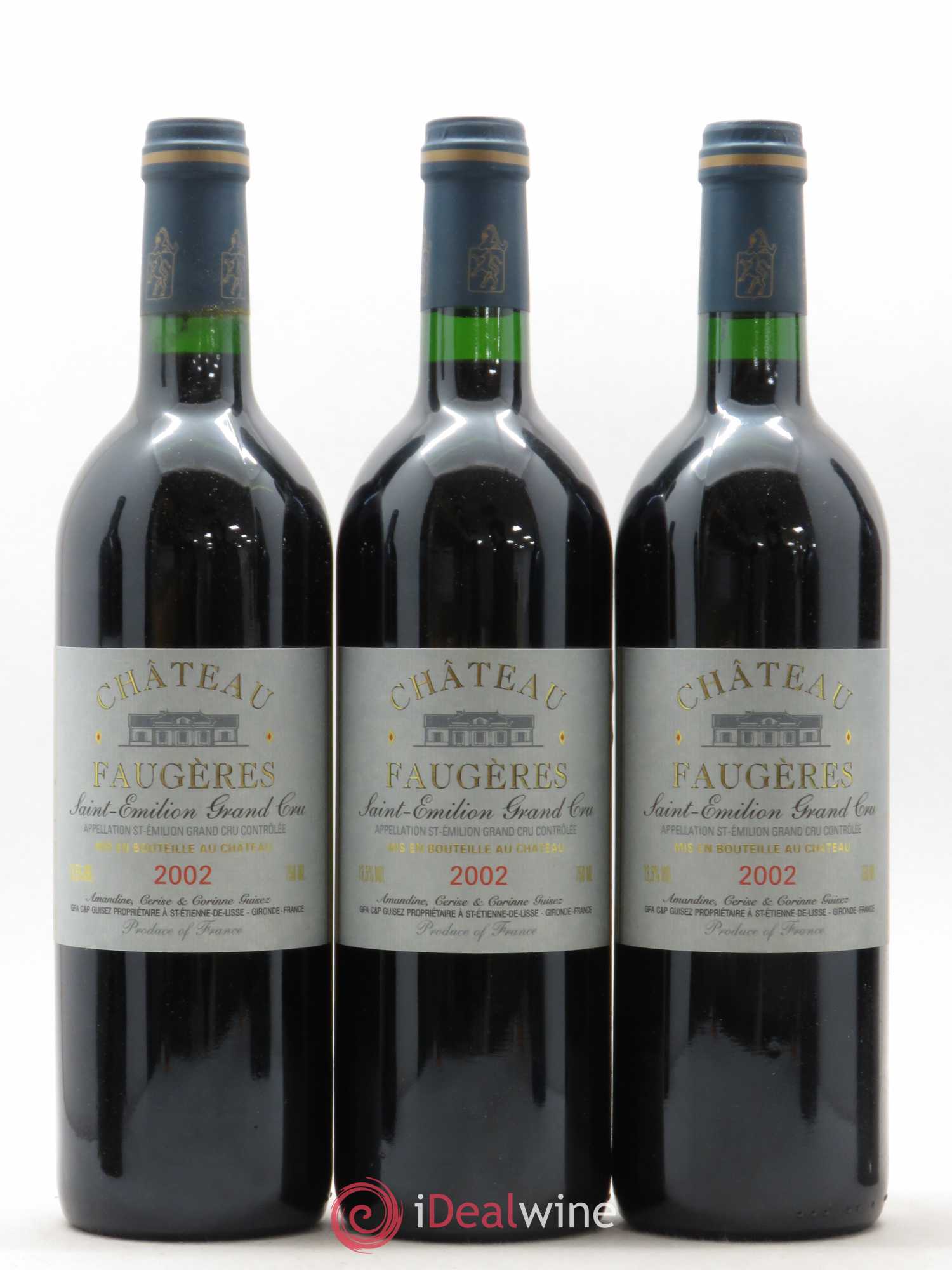 Château Faugères Grand Cru Classé 2002 - Lot de 12 bouteilles - 4