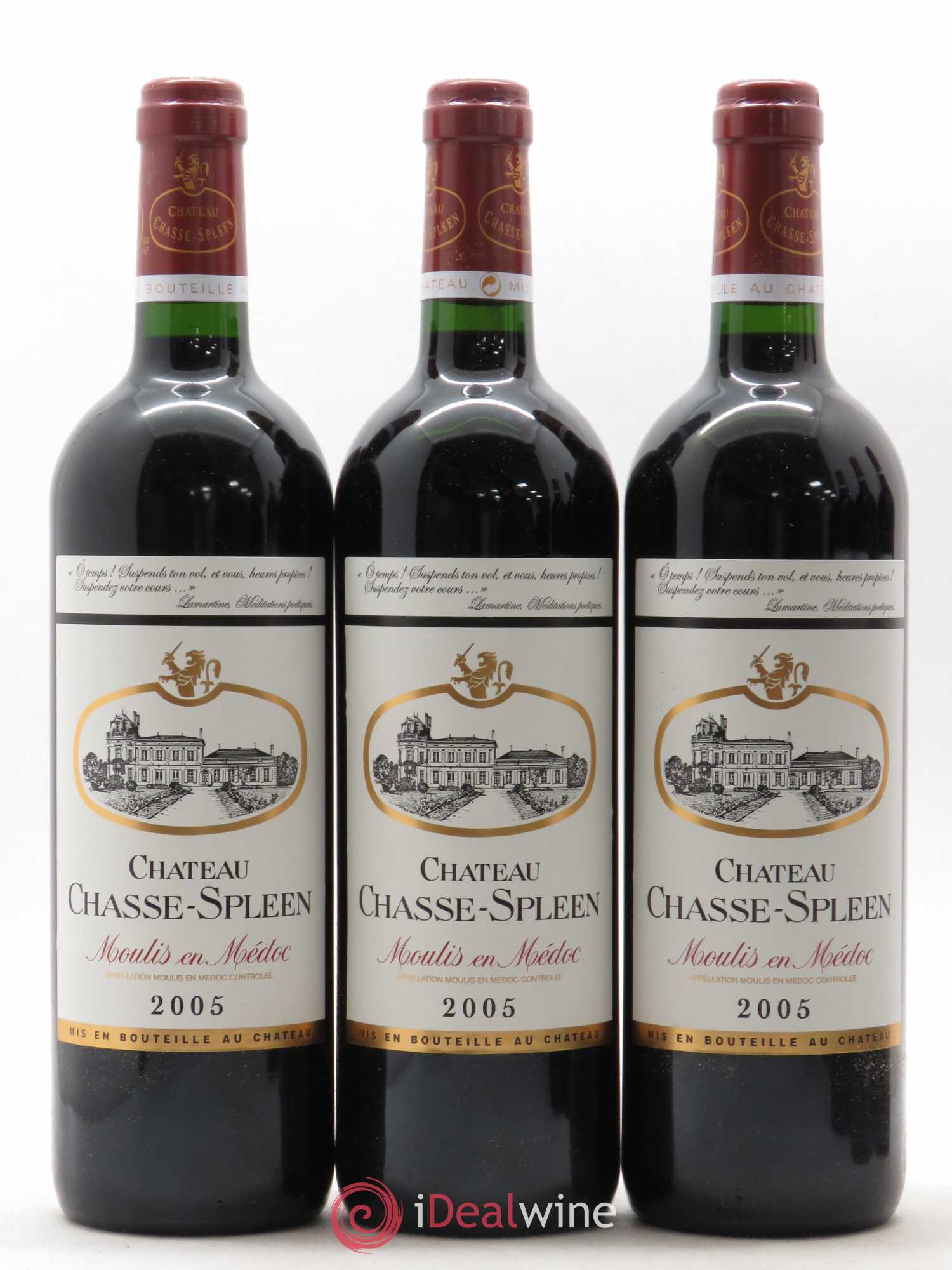 Château Chasse Spleen 2005 - Lot de 6 bouteilles - 1