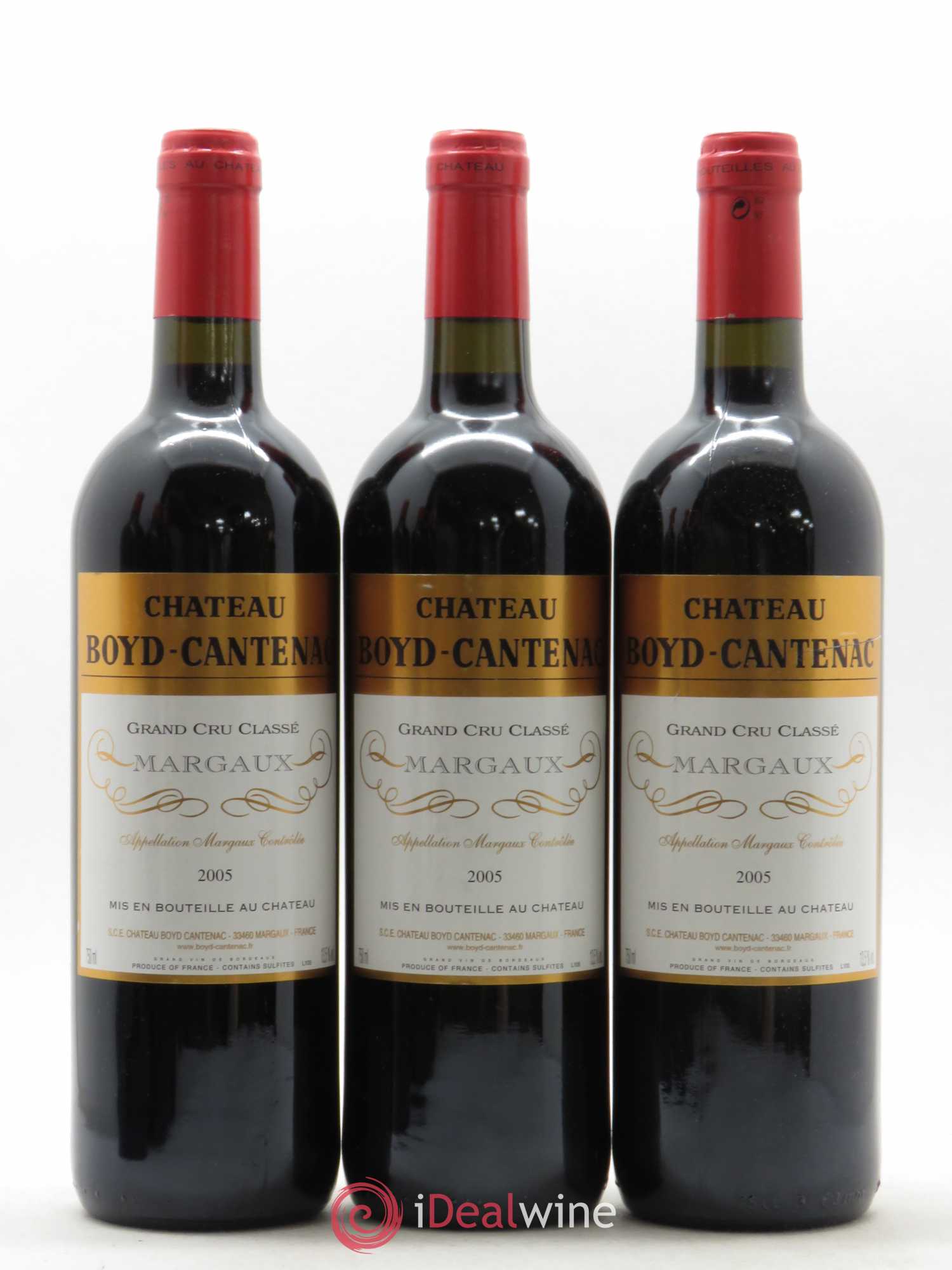 Château Boyd Cantenac 3ème Grand Cru Classé 2005 - Lot de 6 bouteilles - 2