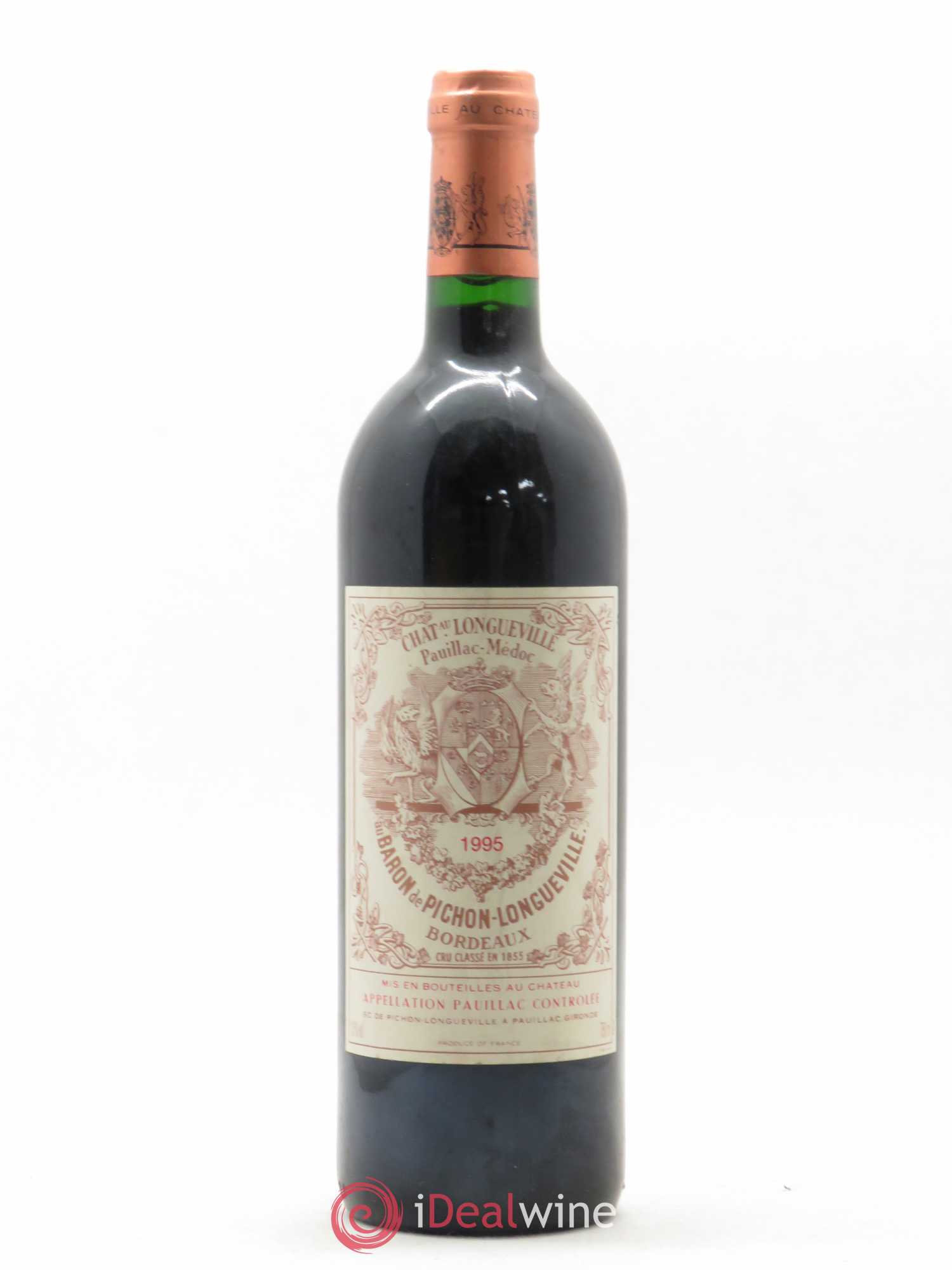 Pichon Longueville Baron 2ème Grand Cru Classé 1995 - Lot de 1 bouteille - 0