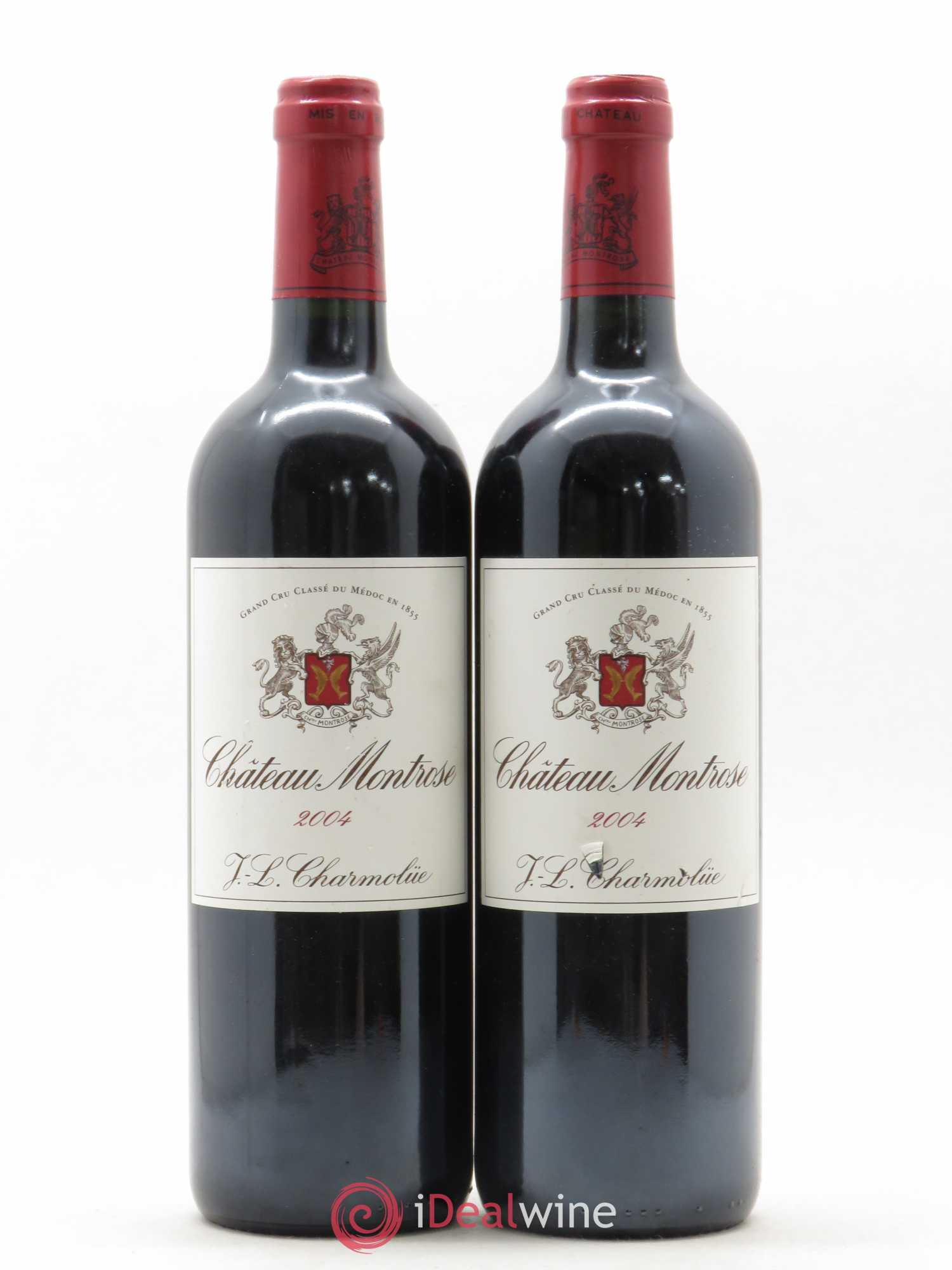 Château Montrose 2ème Grand Cru Classé 2004 - Lot de 2 bouteilles - 0