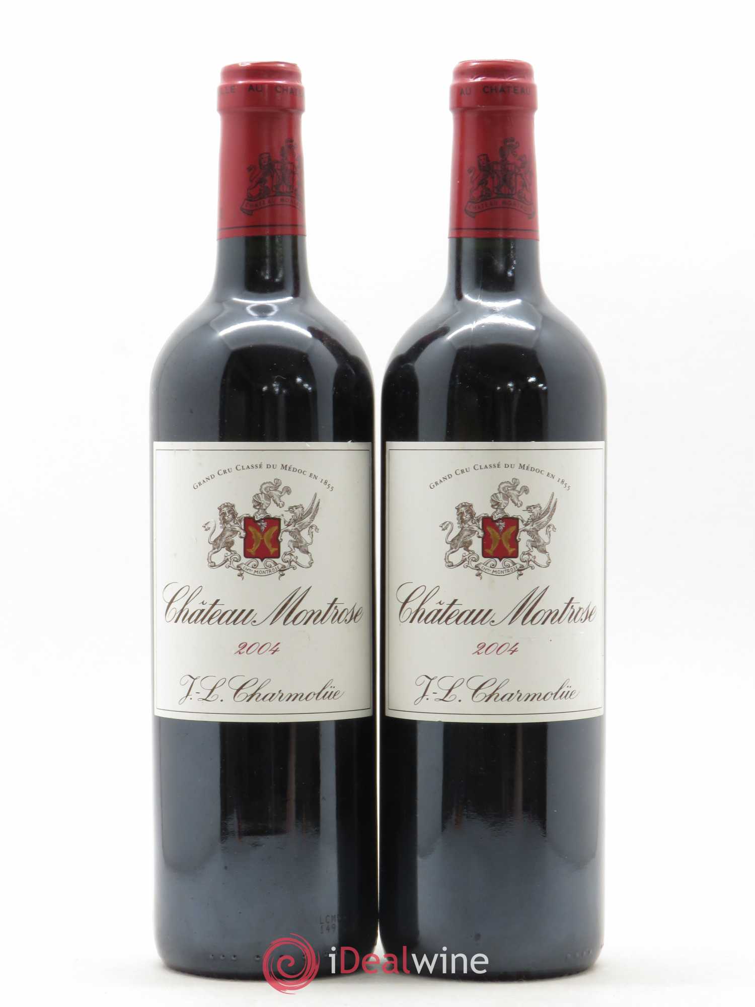 Château Montrose 2ème Grand Cru Classé 2004 - Lot de 2 bouteilles - 0