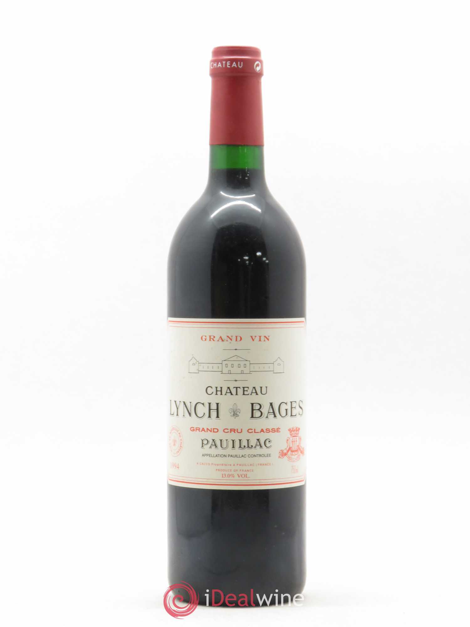 Château Lynch Bages 5ème Grand Cru Classé 1994 - Lot de 1 bouteille - 0
