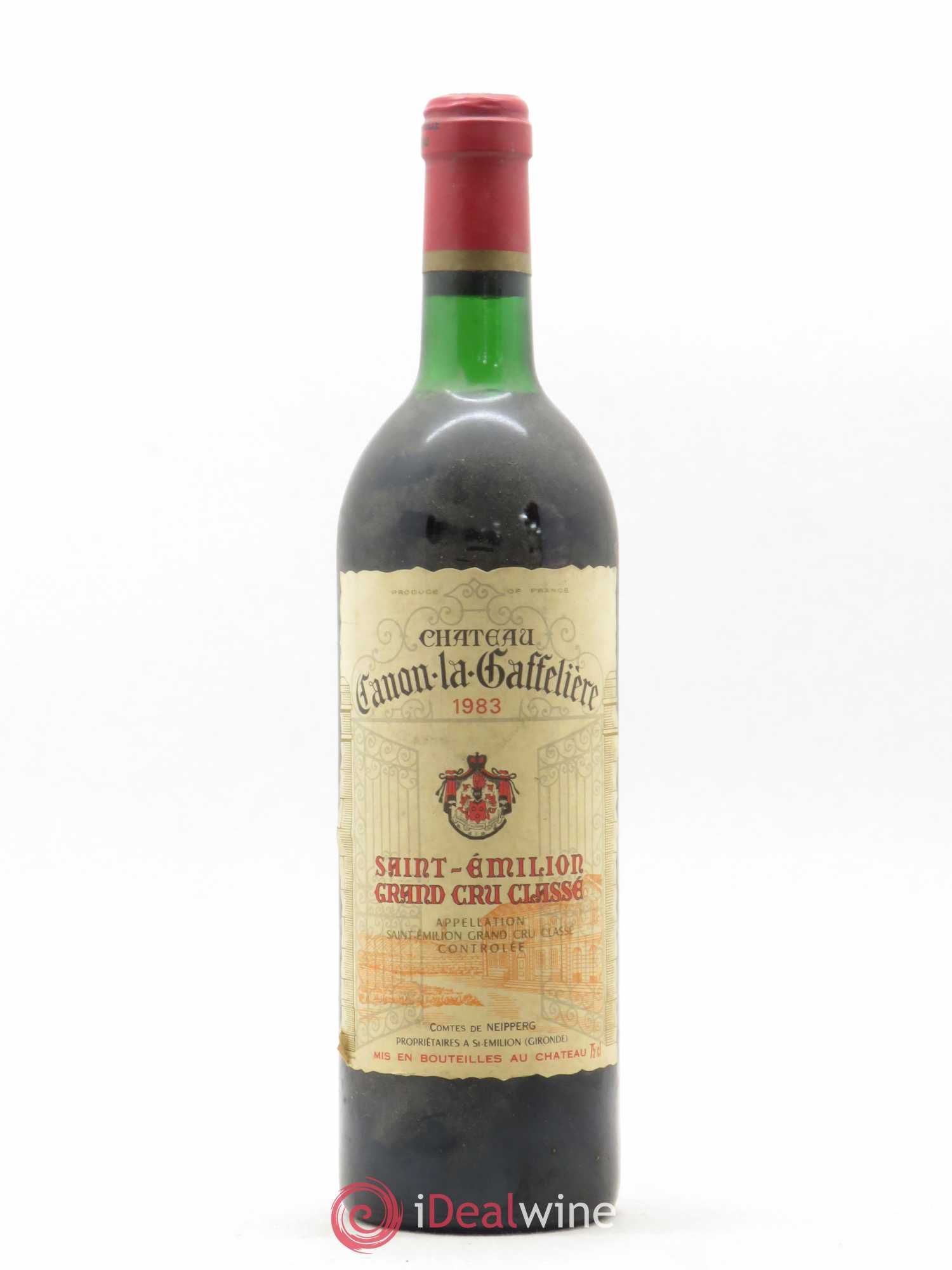 Château Canon la Gaffelière 1er Grand Cru Classé B 1983 - Lot de 1 bouteille - 0