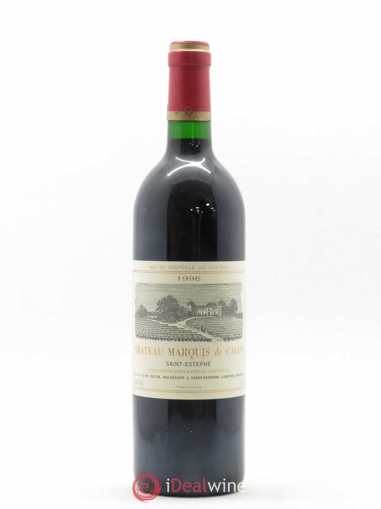 Marquis de Calon Second Vin 1996 - Lot de 1 bouteille - 0