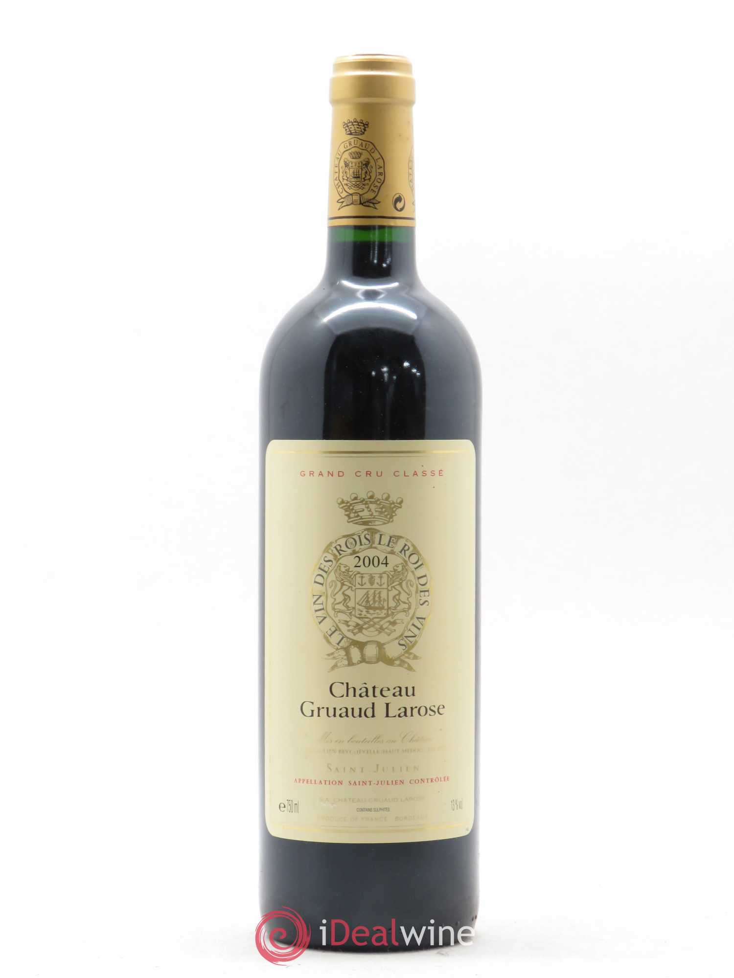 Château Gruaud Larose 2ème Grand Cru Classé 2004 - Lot de 1 bouteille - 0