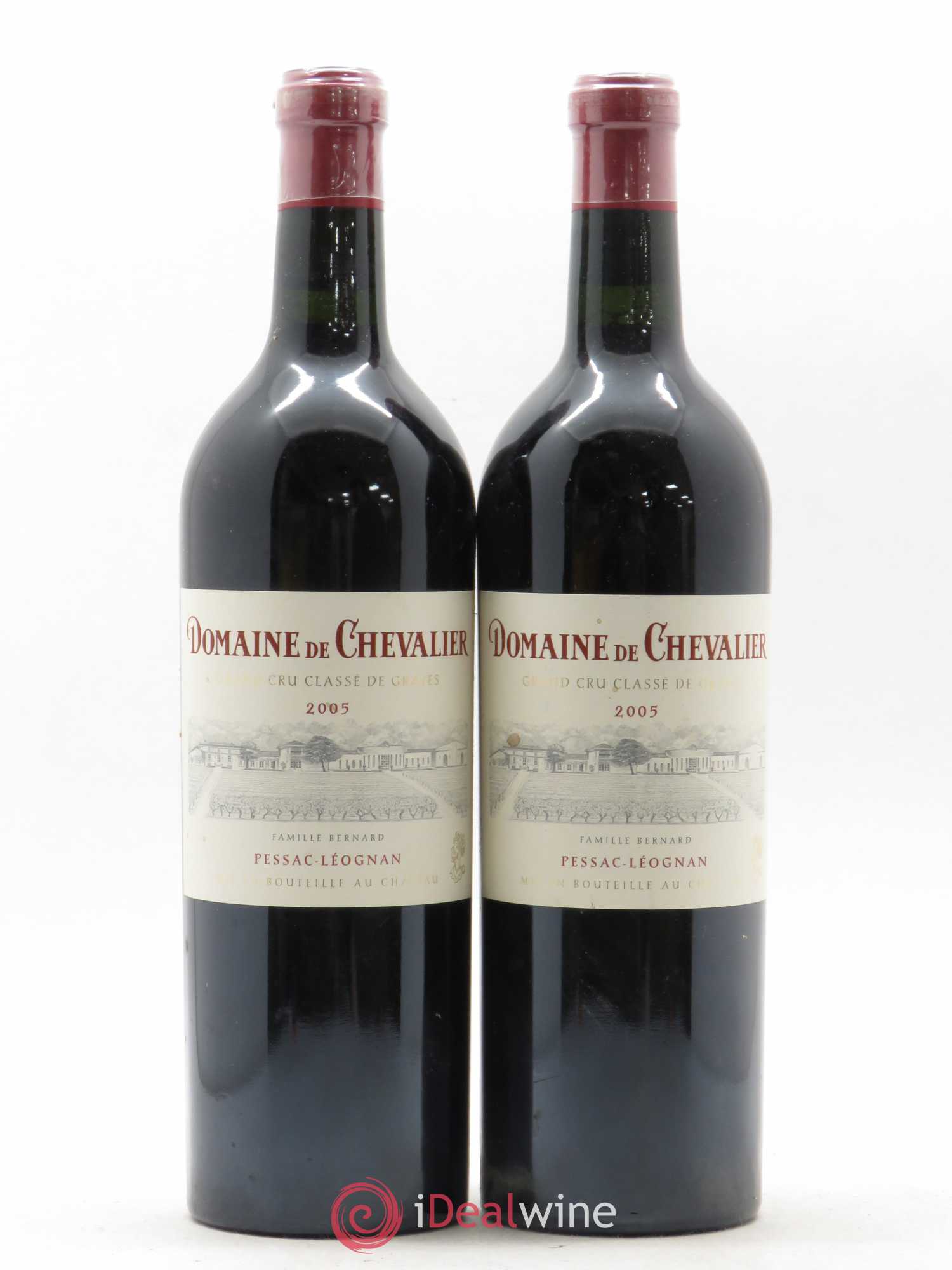 Domaine de Chevalier Cru Classé de Graves 2005 - Lot de 2 bouteilles - 0