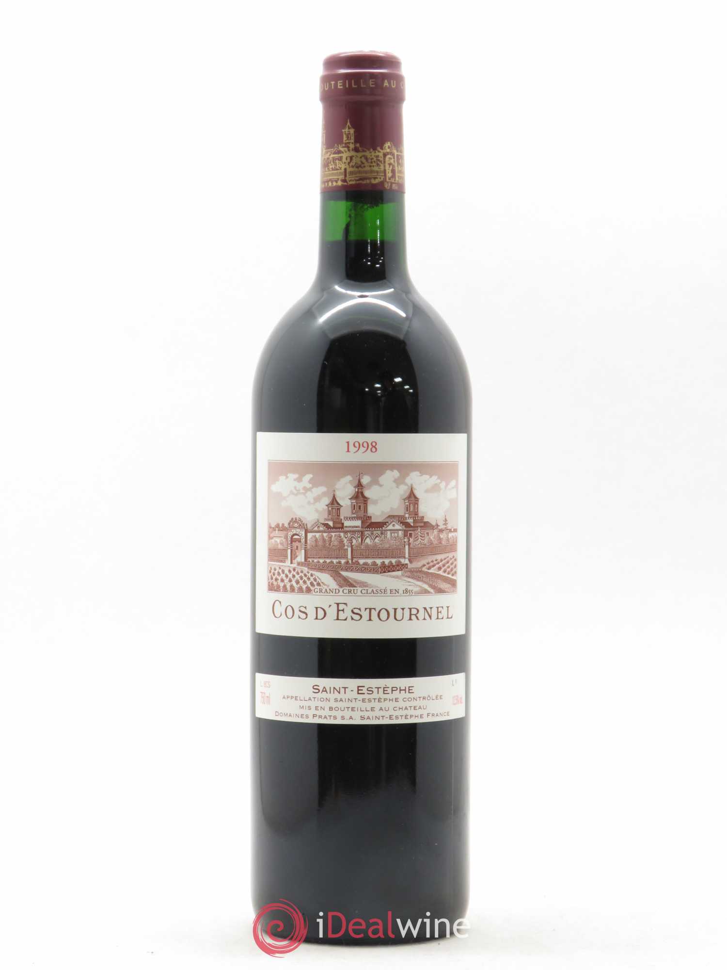 Cos d'Estournel 2ème Grand Cru Classé 1998 - Lot de 1 bouteille - 0