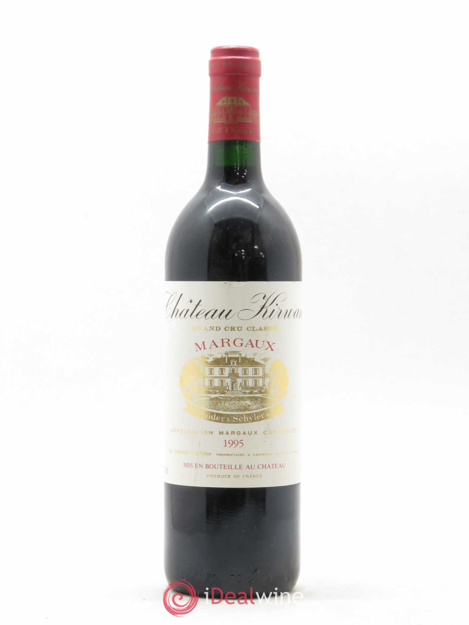 Château Kirwan 3ème Grand Cru Classé 1995 - Lot de 1 bouteille - 0
