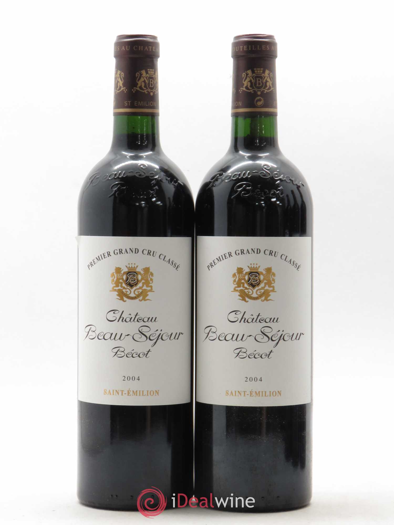 Château Beau-Séjour Bécot 1er Grand Cru Classé B 2004 - Lot de 5 bouteilles - 2