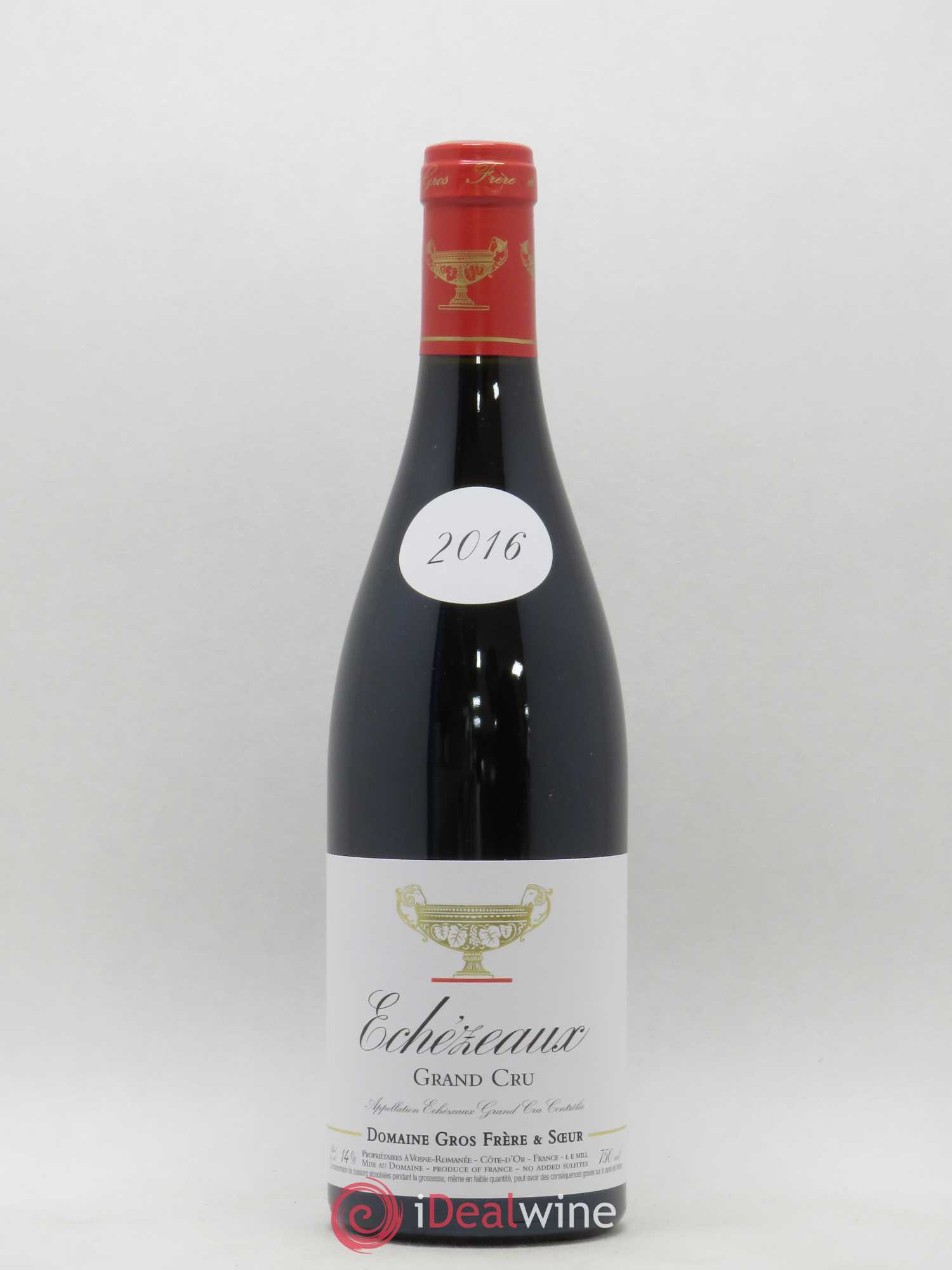 Echezeaux Grand Cru Gros Frère & Soeur 2016 - Lot de 1 bouteille - 0