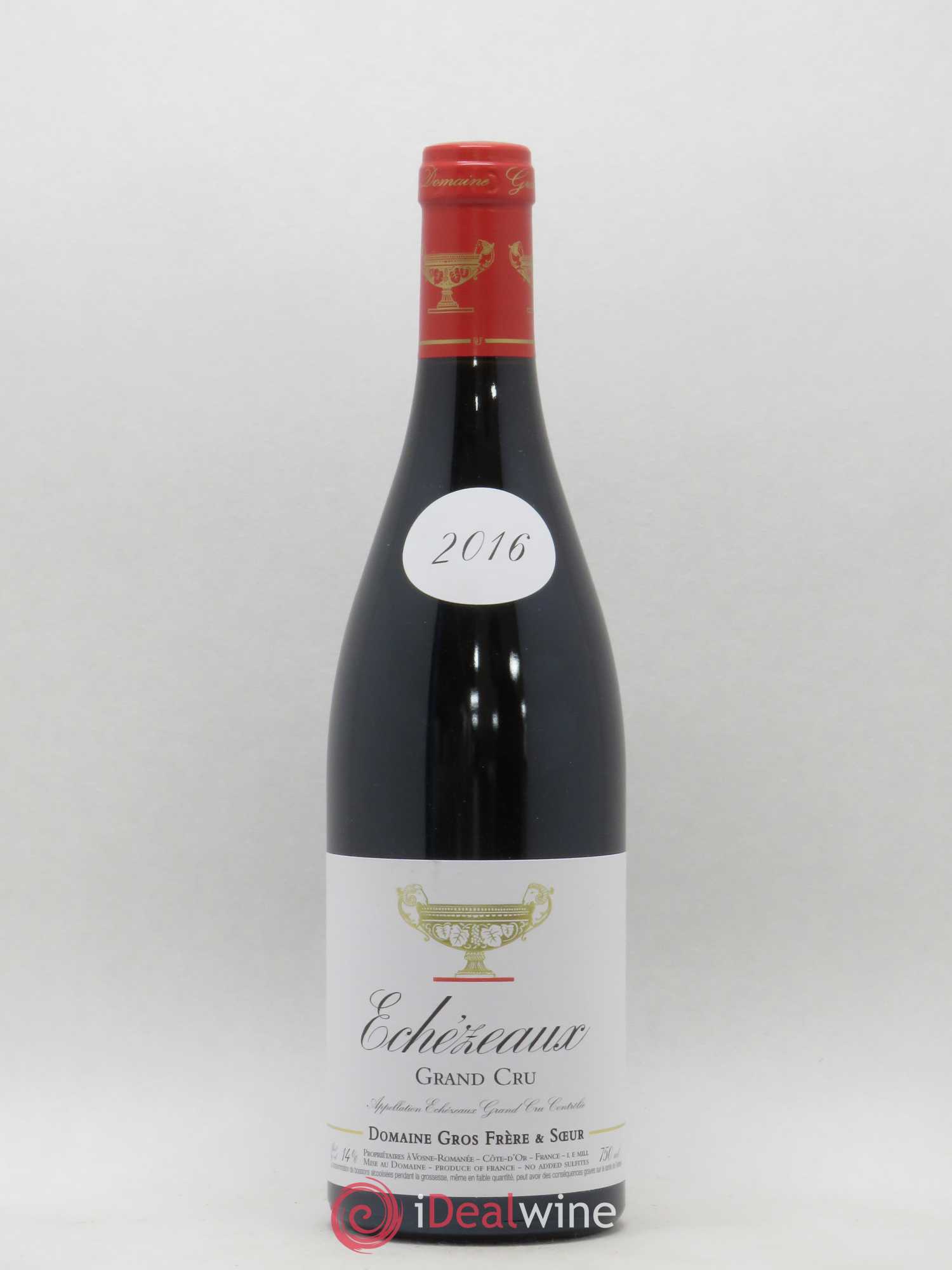 Echezeaux Grand Cru Gros Frère & Soeur 2016 - Lot de 1 bouteille - 0