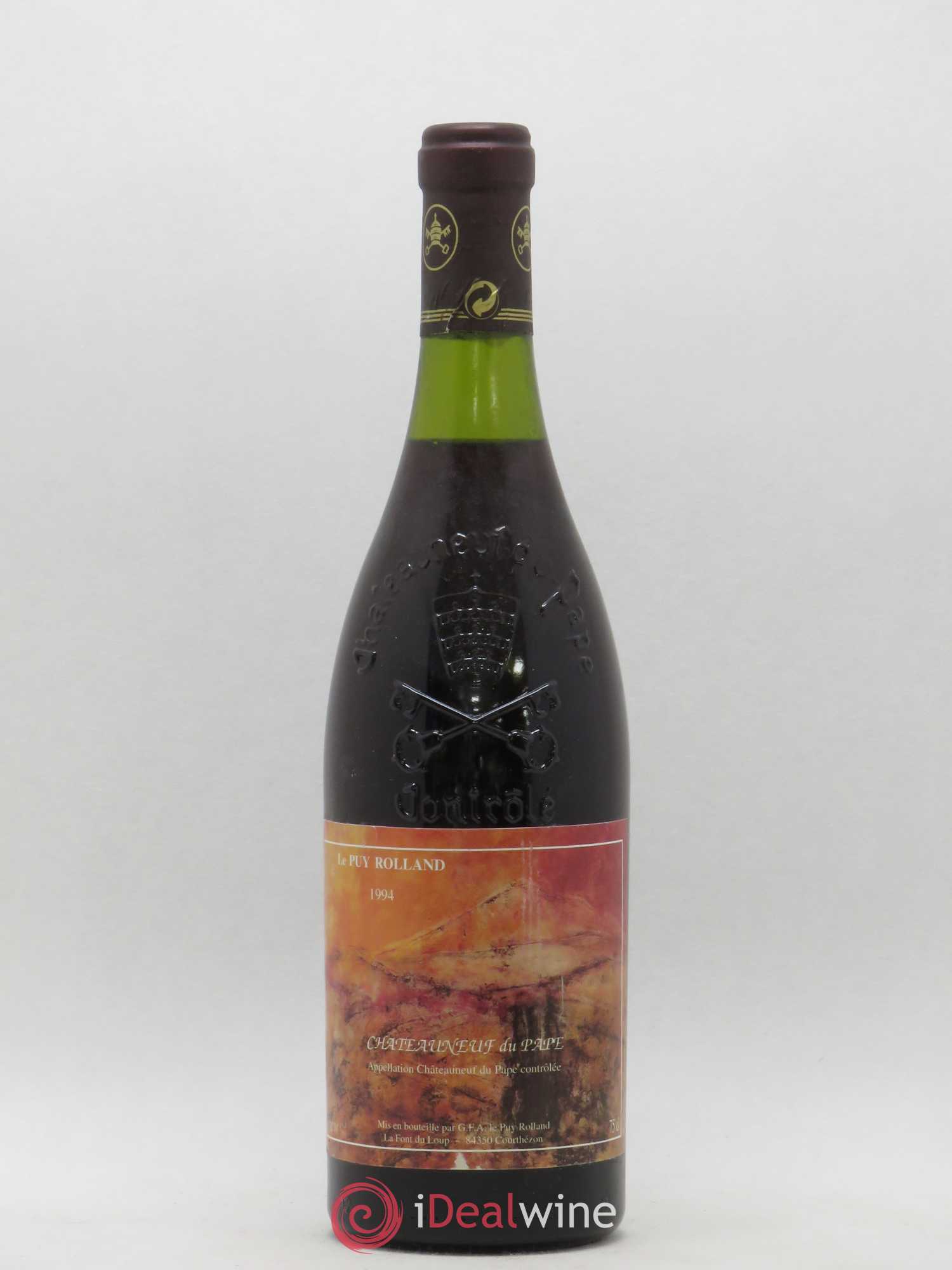 Châteauneuf-du-Pape Le Puy Rolland Font du Loup 1994 - Posten von 1 Flasche - 0
