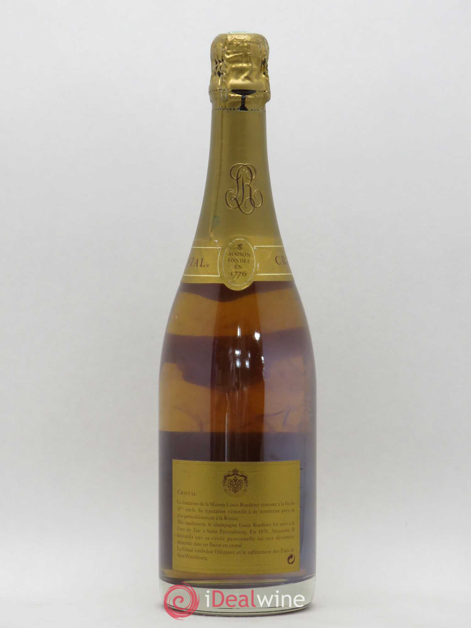 Cristal Louis Roederer 1988 - Lot de 1 bouteille - 1