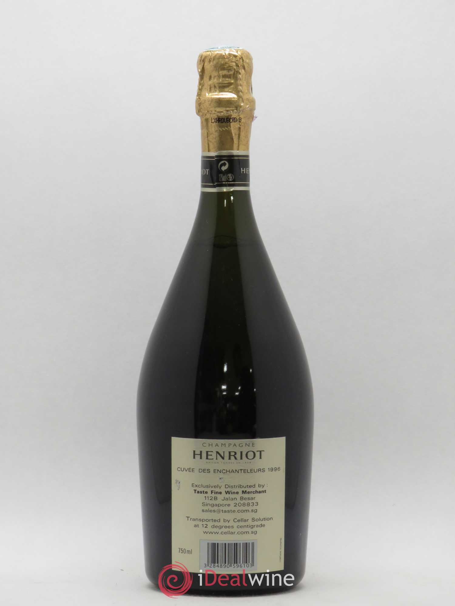 Cuvée des Enchanteleurs Henriot 1996 - Lot of 1 bottle - 1