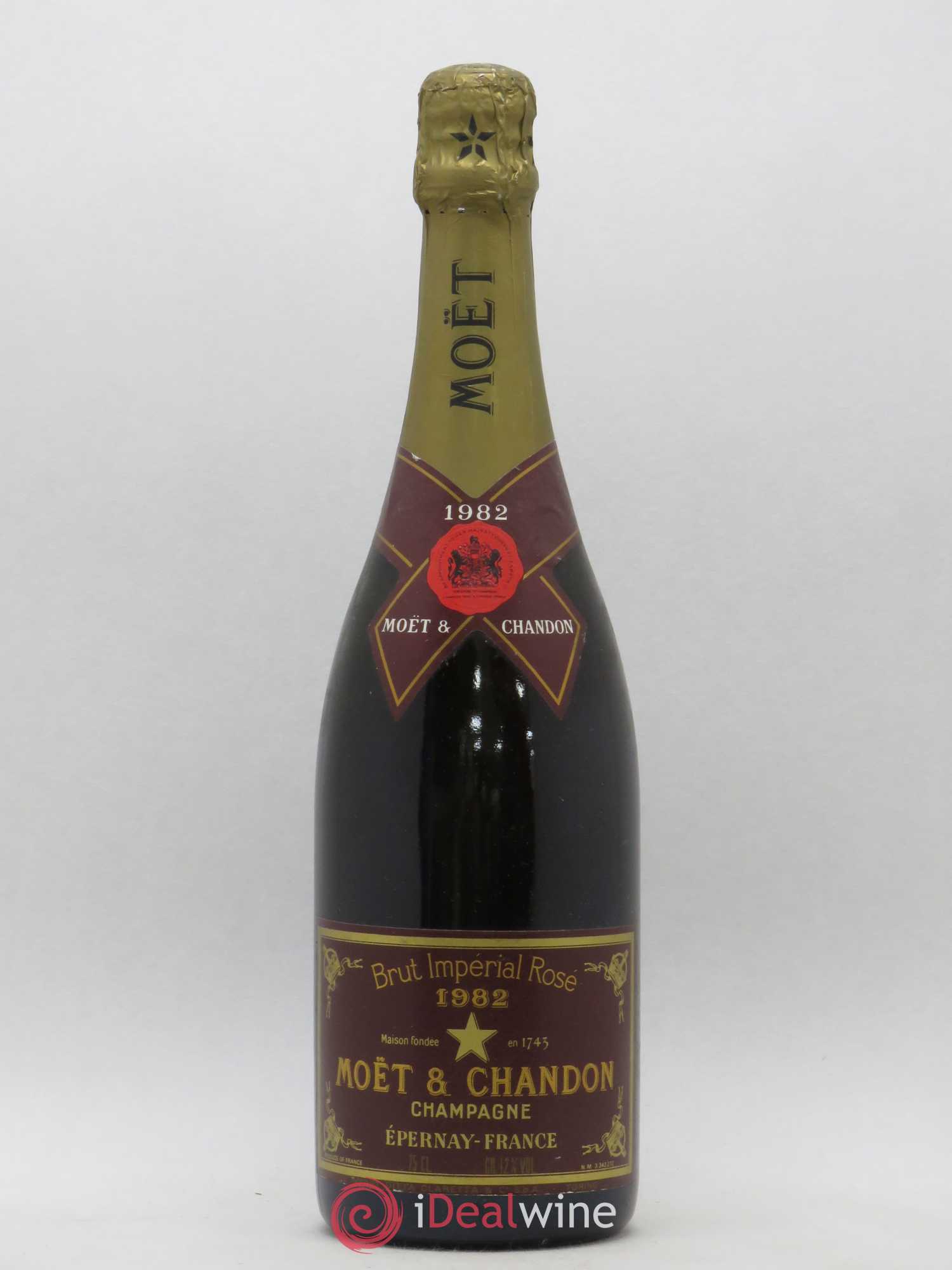 Champagne - Brut impérial Moët & Chandon 1982 - Posten von 1 Flasche - 0