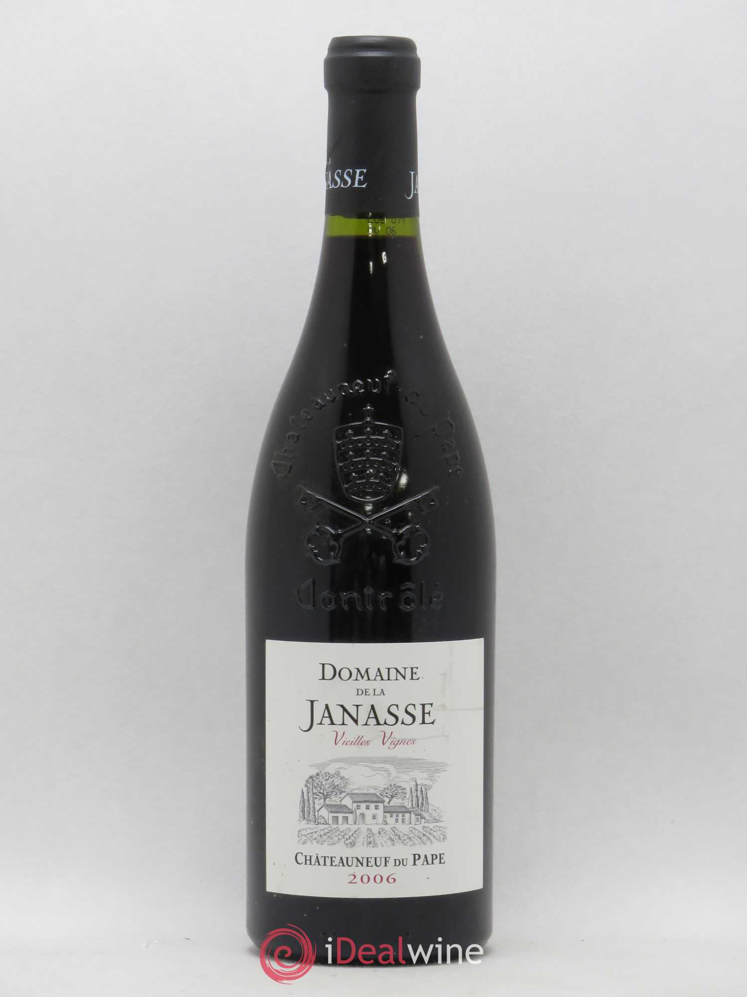 Châteauneuf-du-Pape Cuvée Vieilles Vignes La Janasse (Domaine de) 2006 - Lot de 1 bouteille - 0