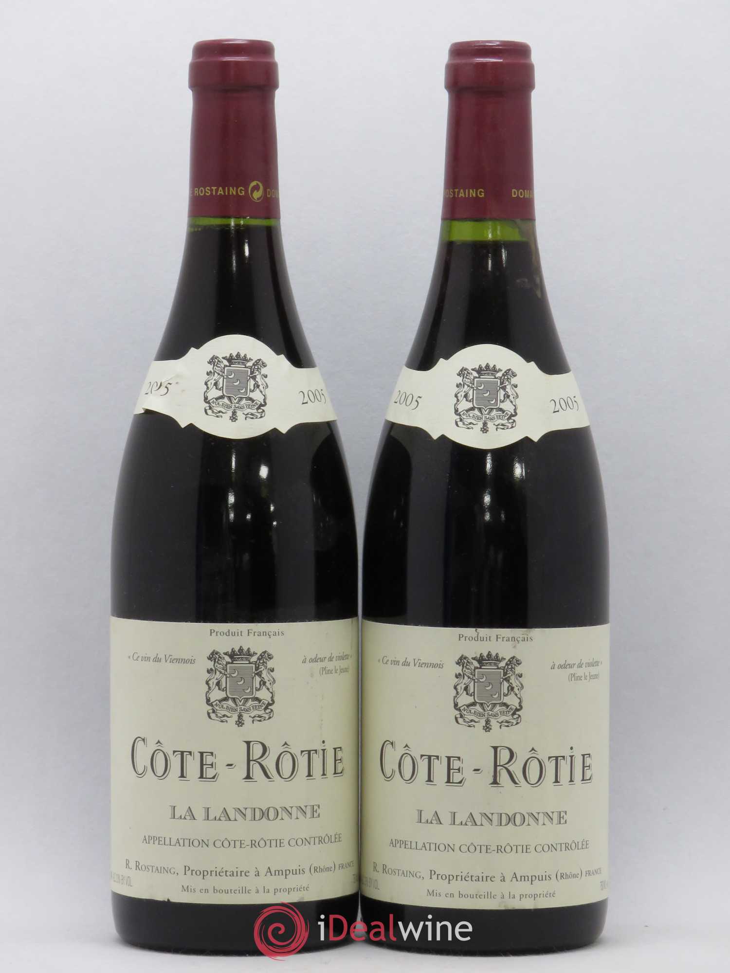 Côte-Rôtie La Landonne René Rostaing 2005 - Lot de 2 bouteilles - 0