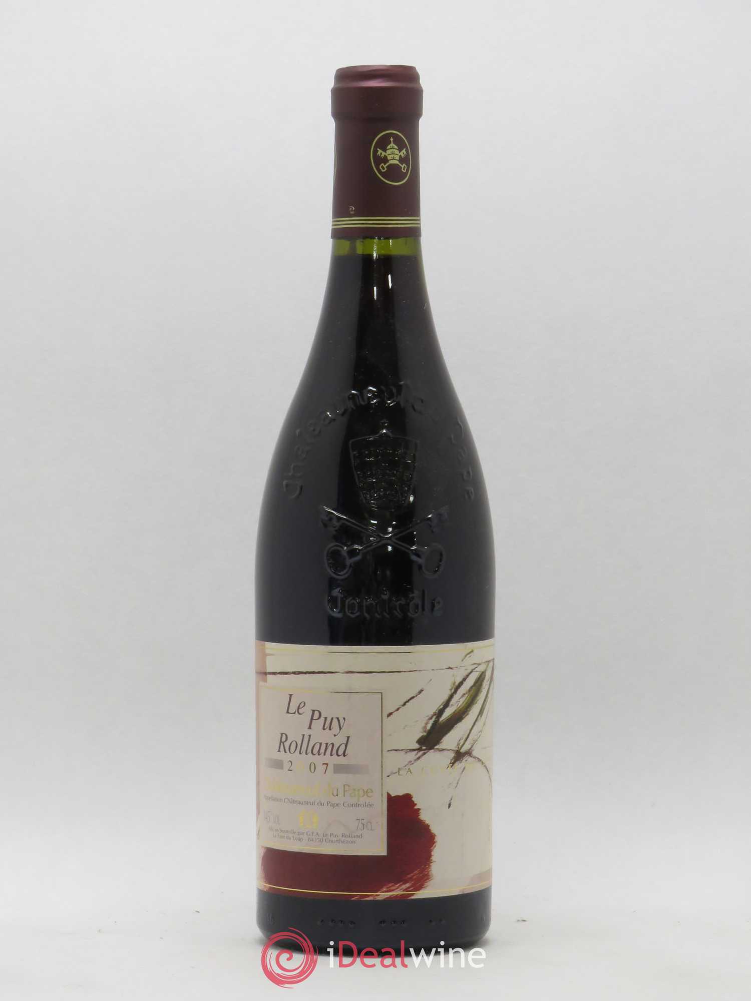 Châteauneuf-du-Pape Le Puy Rolland Font du Loup 2007 - Posten von 1 Flasche - 0