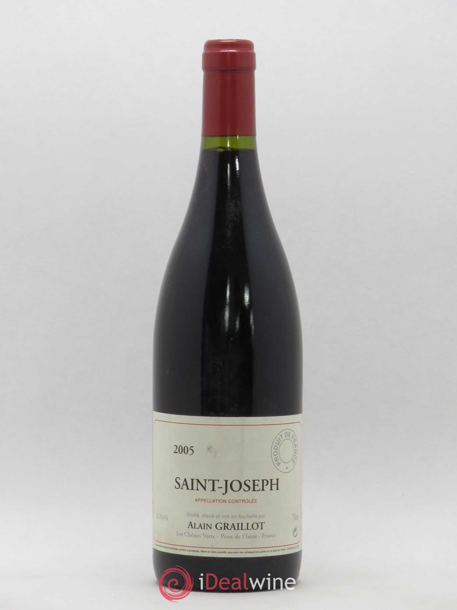 Saint-Joseph Domaine Graillot 2005 - Lot de 1 bouteille - 0