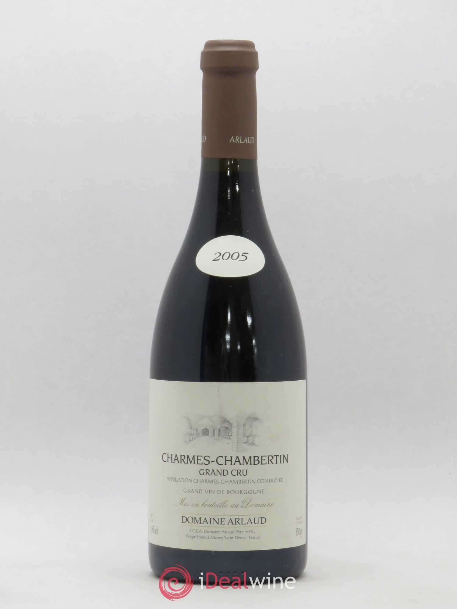 Charmes-Chambertin Grand Cru Arlaud 2005 - Lot de 1 bouteille - 0