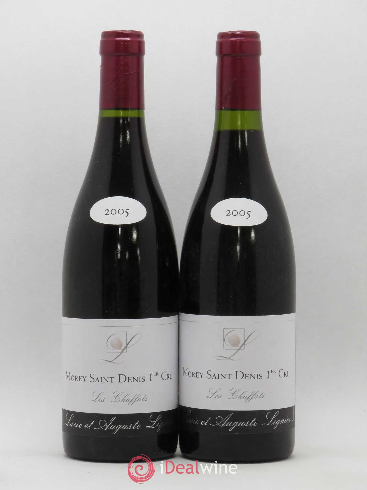 Morey-Saint-Denis 1er Cru Les Chaffots Auguste Lignier 2005 - Lot de 2 bouteilles - 0