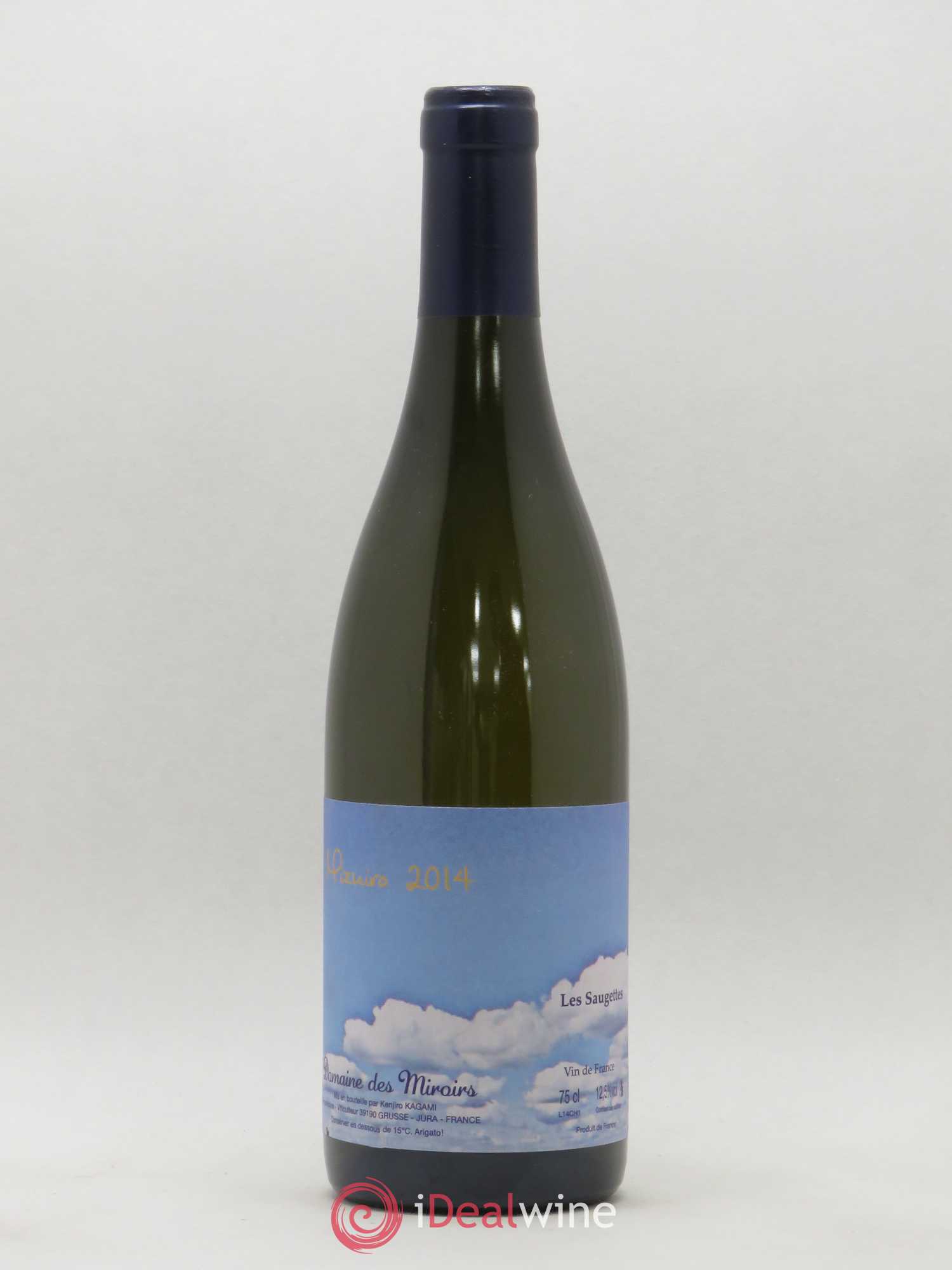 Vin de France Mizuiro Les Saugettes Kenjiro Kagami - Domaine des Miroirs 2014 - Lot de 1 bouteille - 0