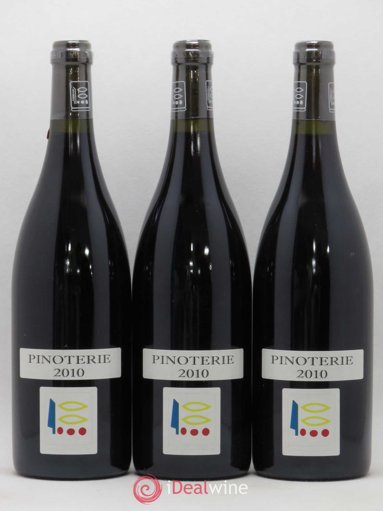 Bourgogne Pinoterie Prieuré Roch 2010 - Lot de 3 bouteilles - 0