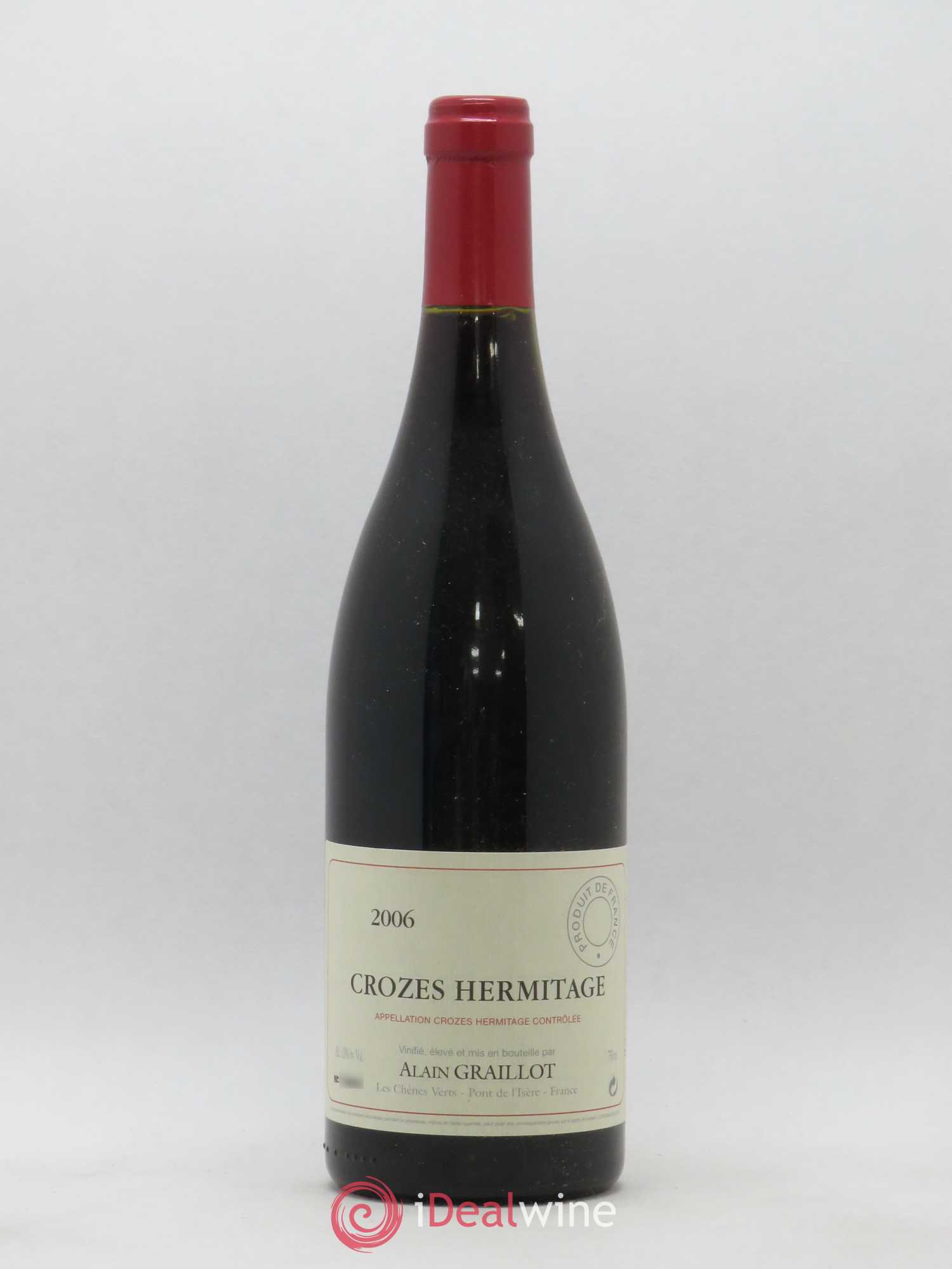 Crozes-Hermitage Domaine Graillot 2006 - Lot de 1 bouteille - 0