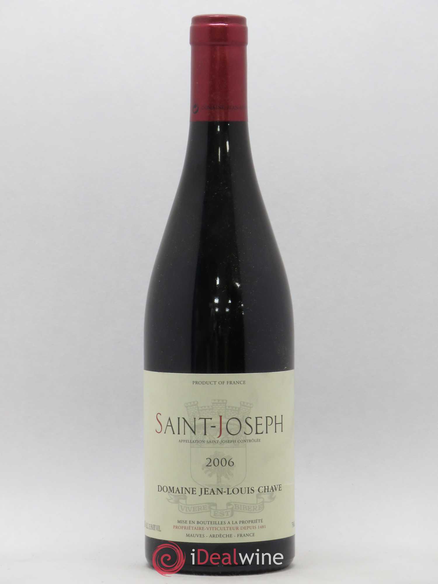 Saint-Joseph Jean-Louis Chave 2006 - Lot de 1 bouteille - 0