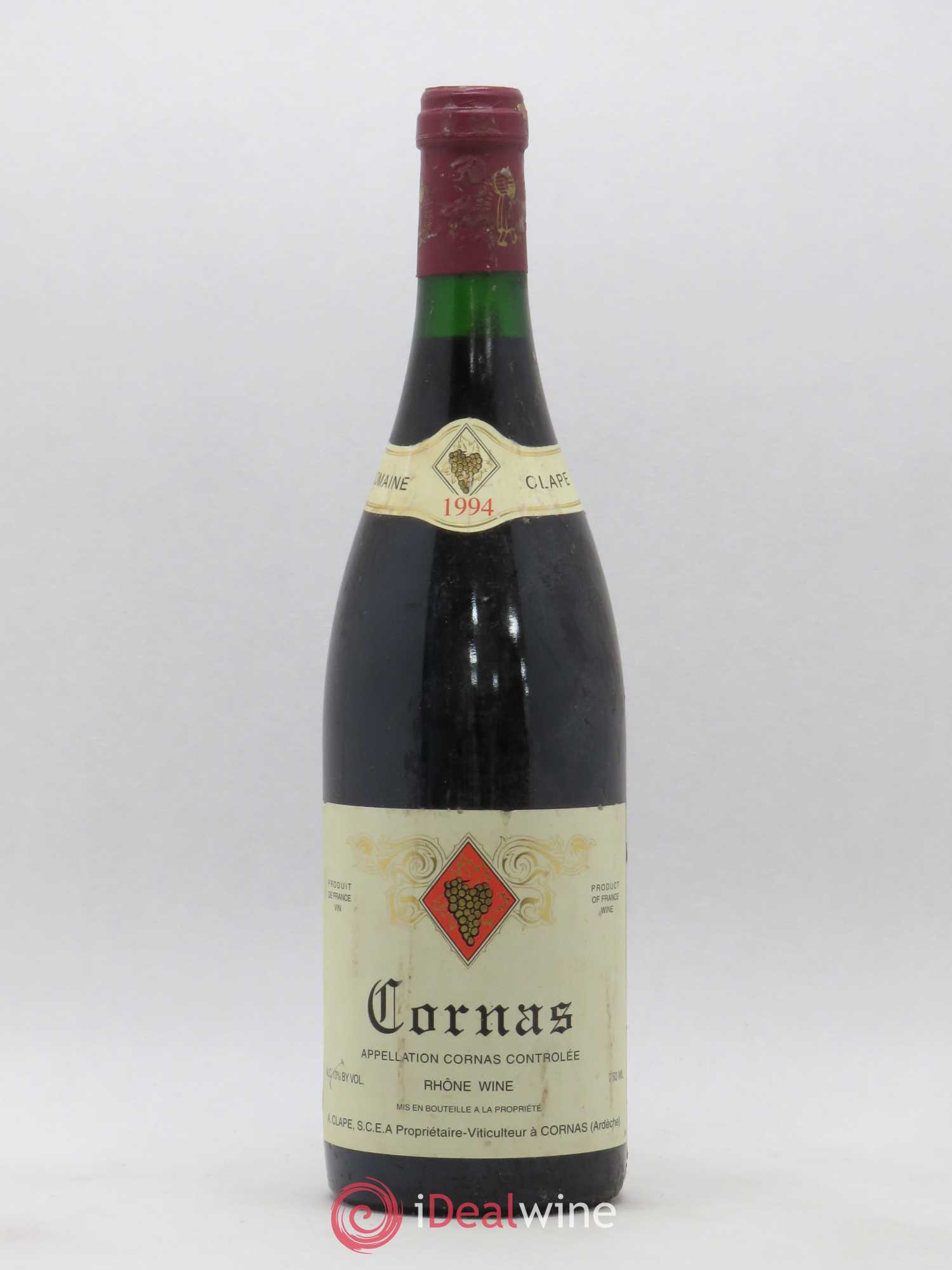 Cornas Auguste Clape 1994 - Lot de 1 bouteille - 0