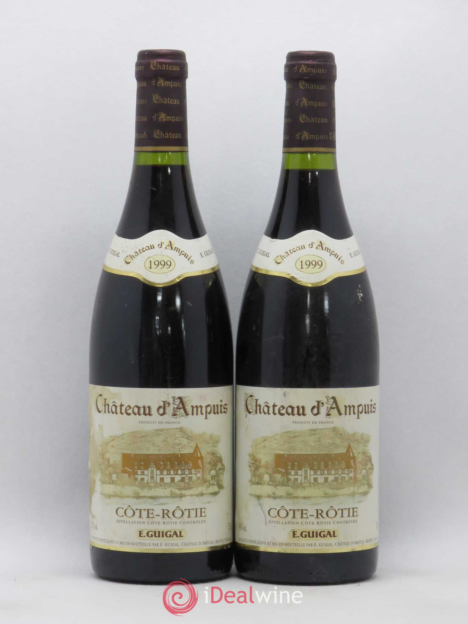 Côte-Rôtie Château d'Ampuis Guigal 1999 - Lot de 2 bouteilles - 0