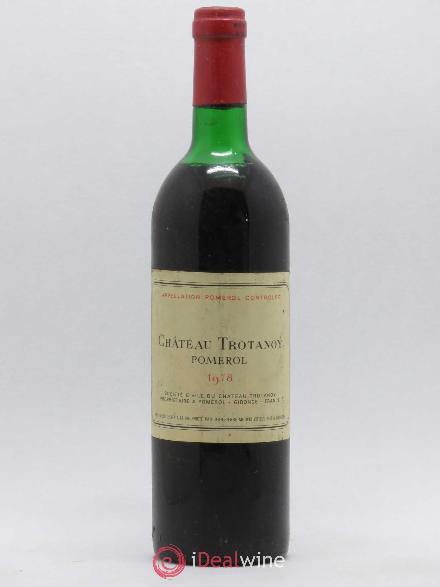 Château Trotanoy 1978 - Lot de 1 bouteille - 0
