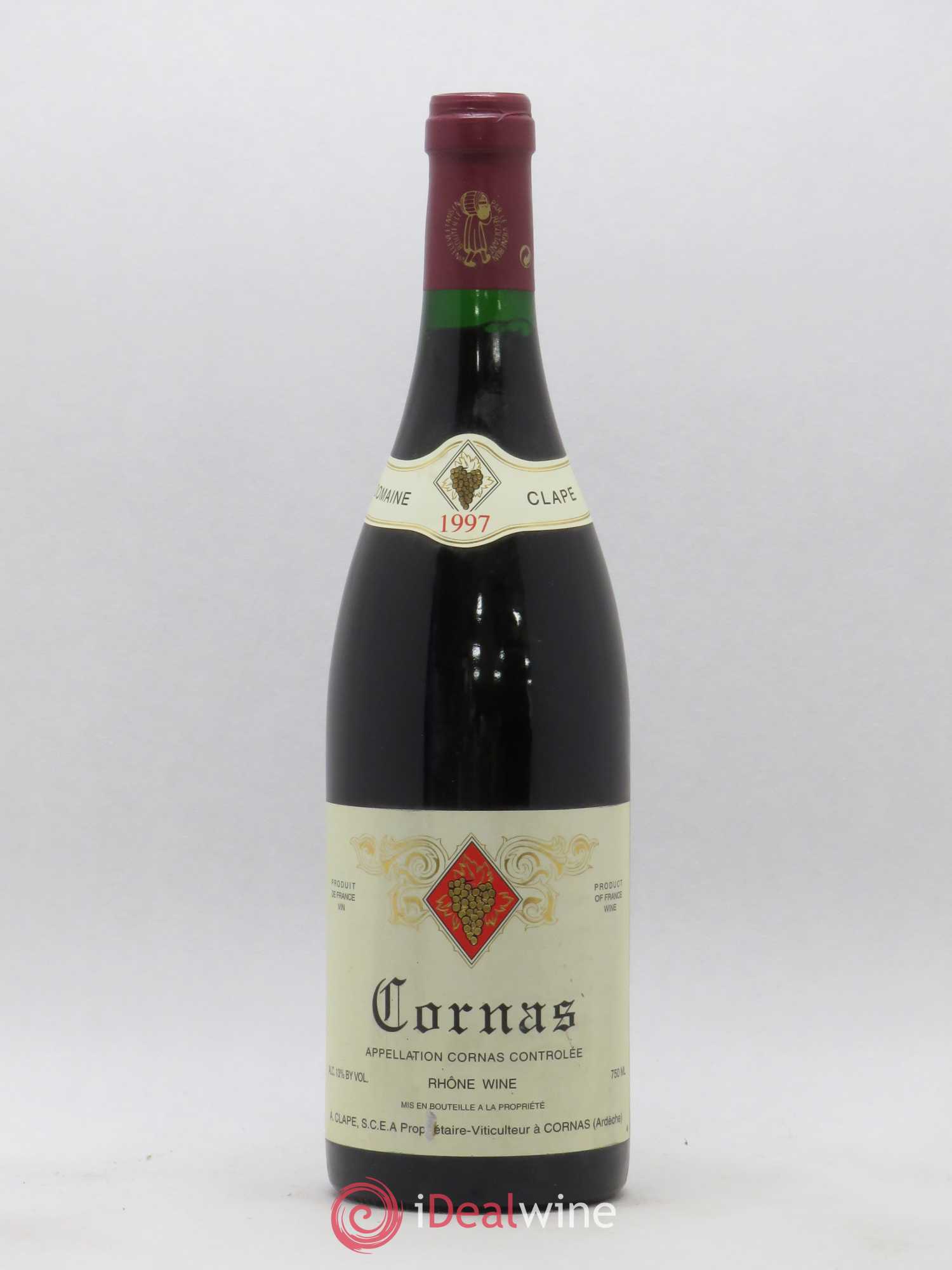 Cornas Auguste Clape 1997 - Lot de 1 bouteille - 0