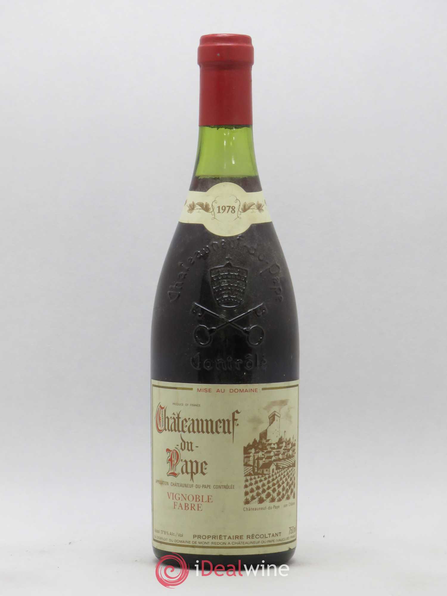 Châteauneuf-du-Pape Fabre 1978 - Lot de 1 bouteille - 0