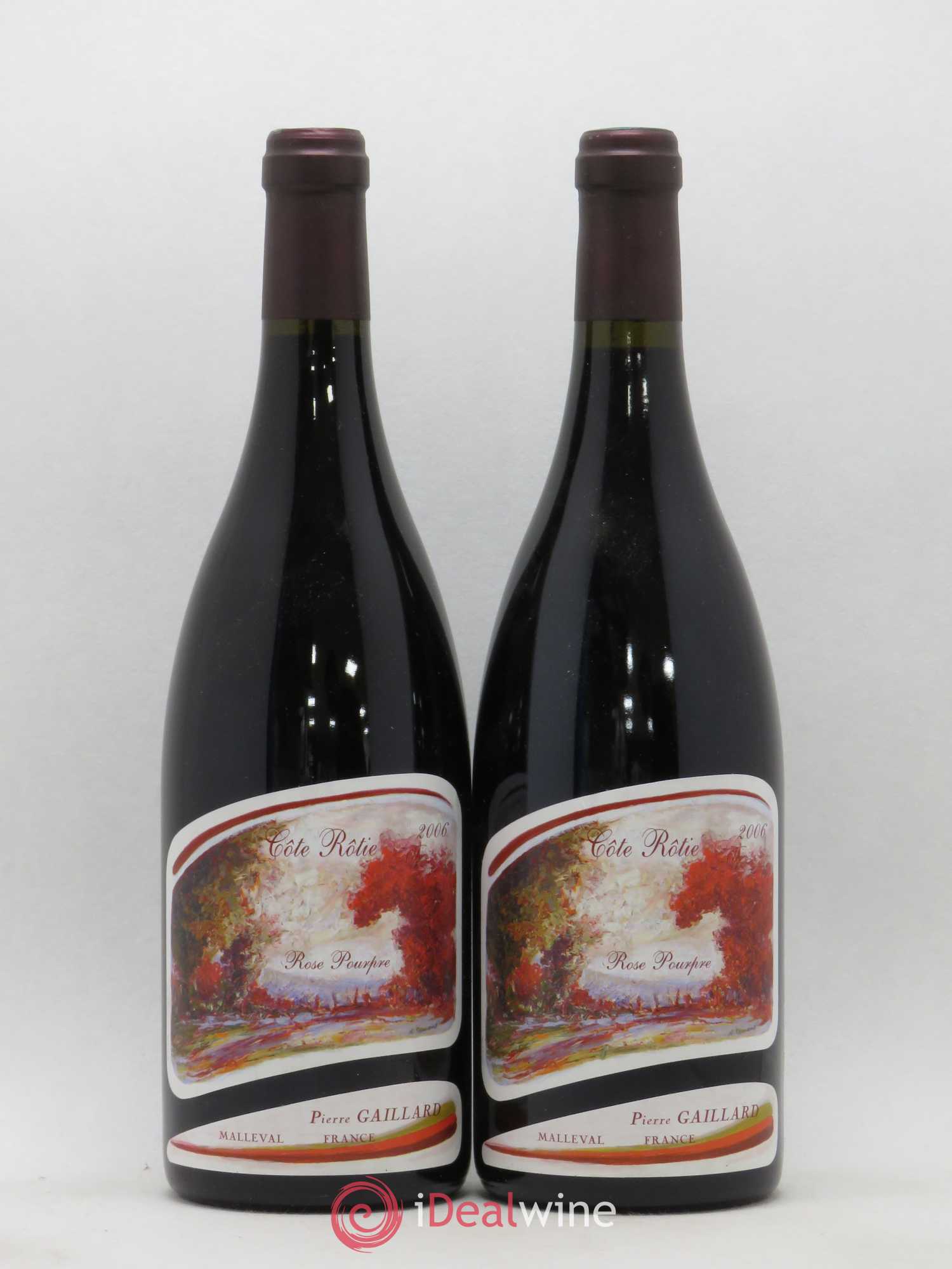 Côte-Rôtie Rose Pourpre Pierre Gaillard 2006 - Lot de 2 bouteilles - 0