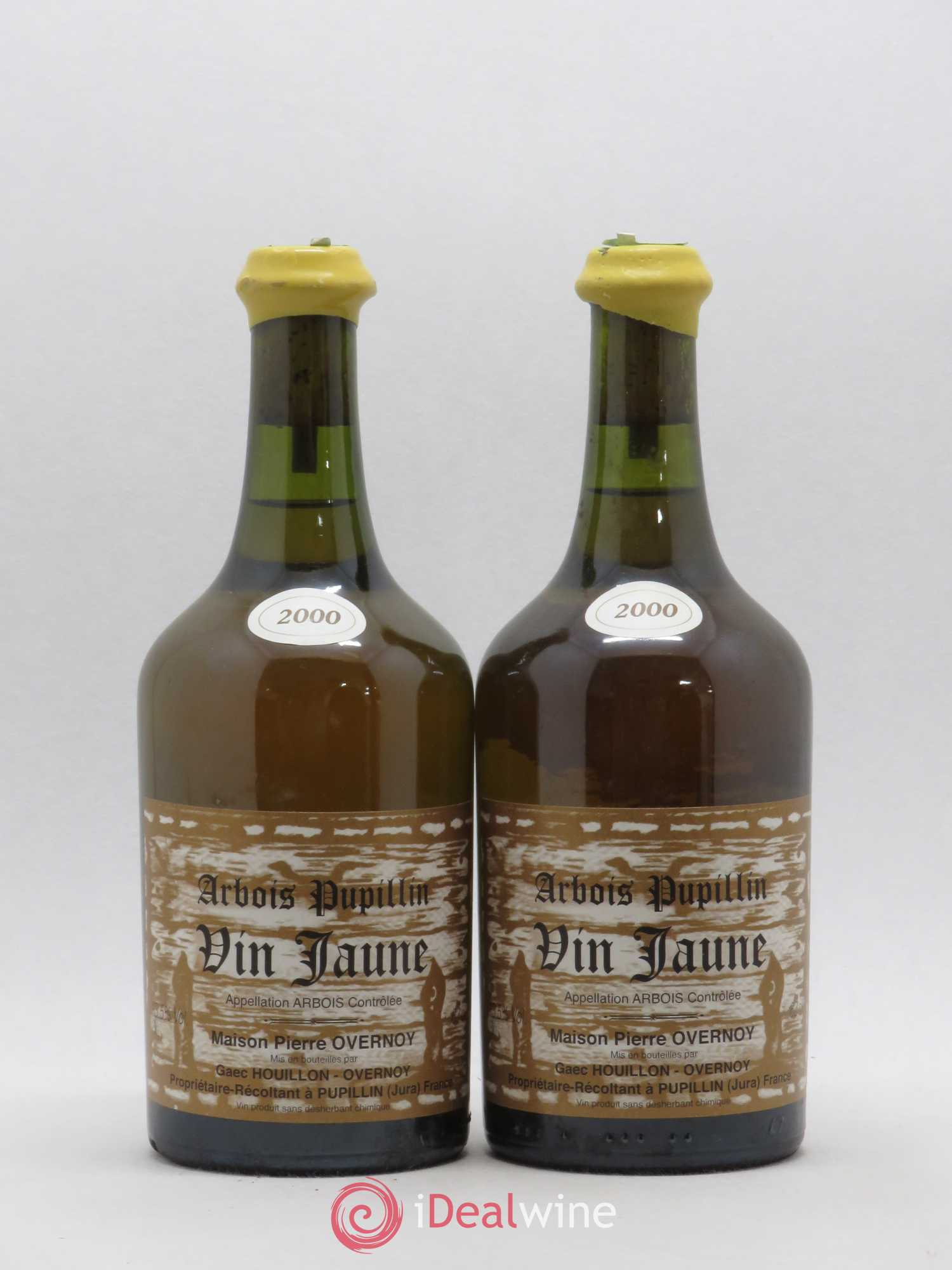 Arbois-Pupillin Vin jaune Pierre Overnoy (Domaine) 2000 - Lot de 2 bouteilles - 0