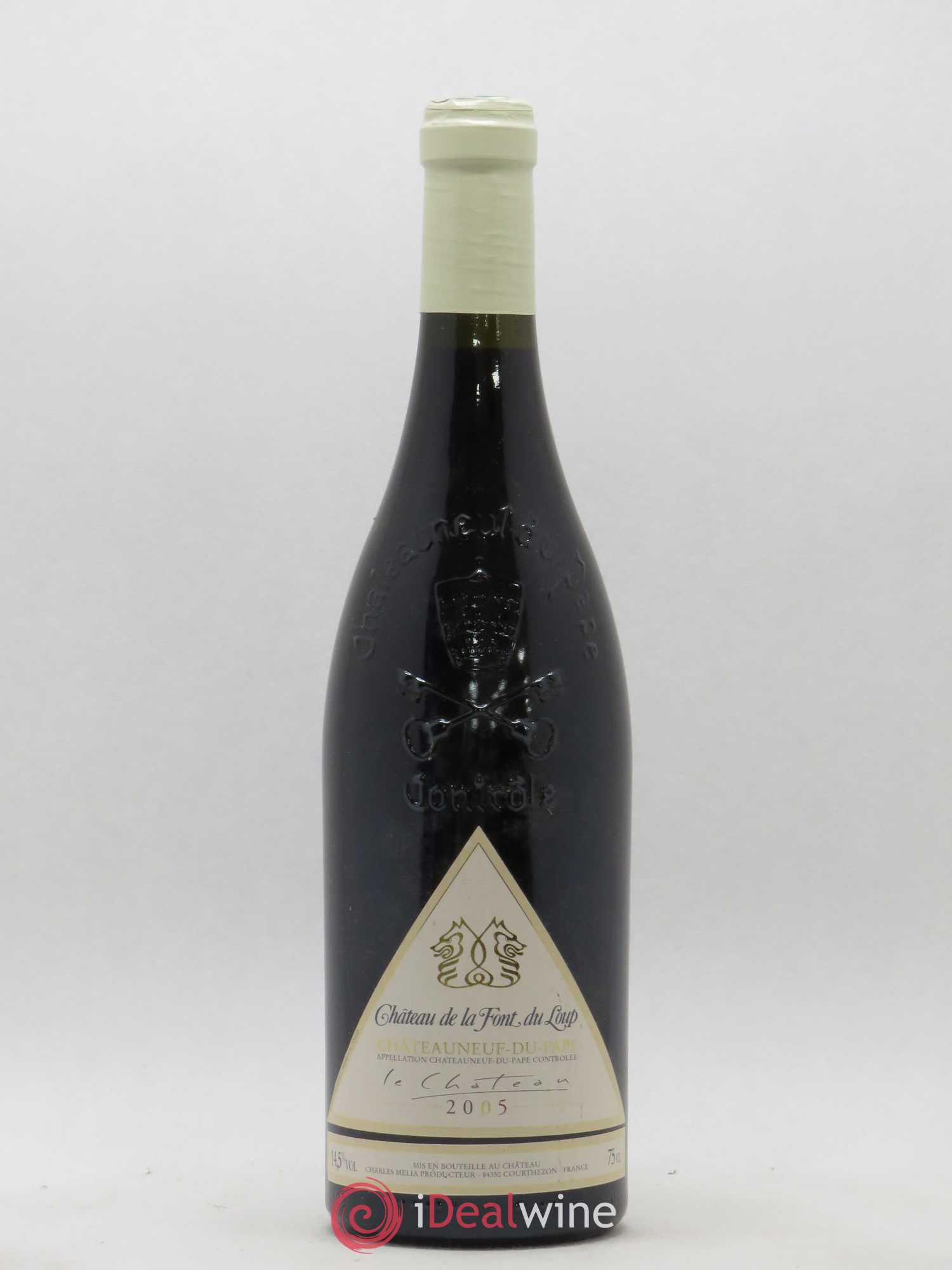 Châteauneuf-du-Pape Le Château Font du Loup 2005 - Posten von 1 Flasche - 0