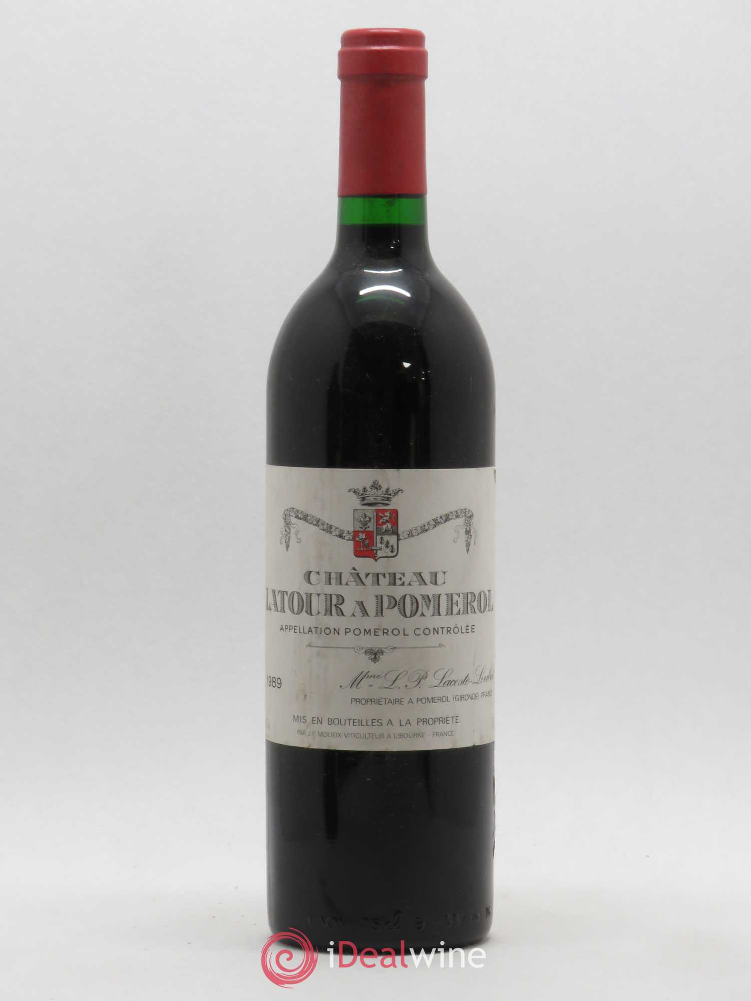 Château Latour à Pomerol 1989 - Lot de 1 bouteille - 0