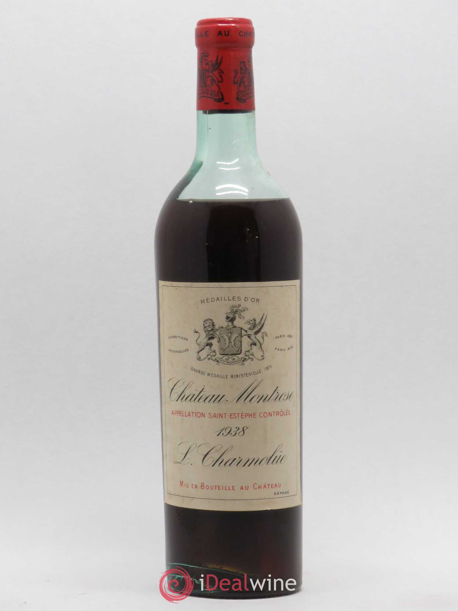 Château Montrose 2ème Grand Cru Classé 1938 - Lot de 1 bouteille - 0