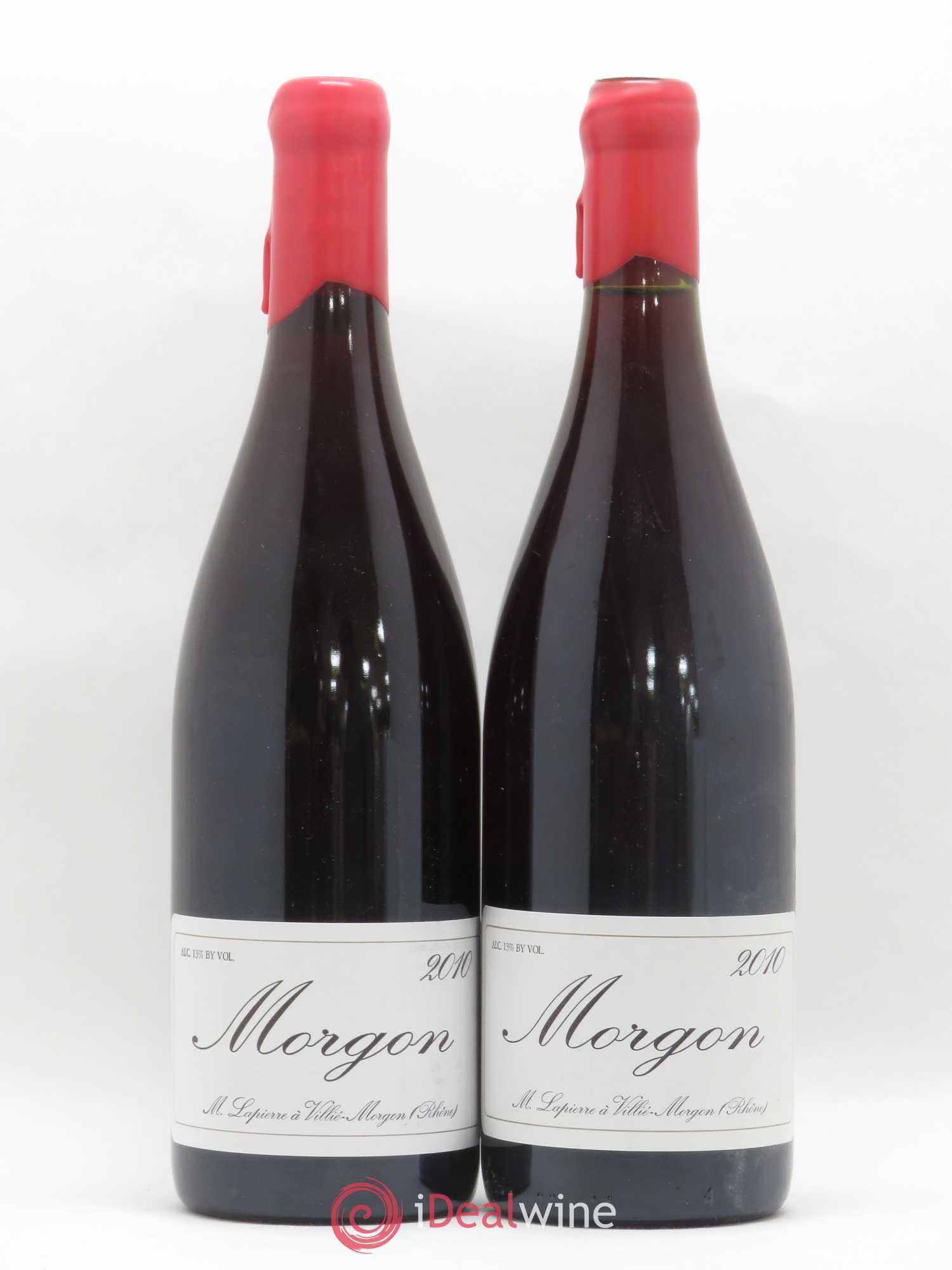 Morgon Marcel Lapierre (Domaine) 2010 - Lot de 2 bouteilles - 0