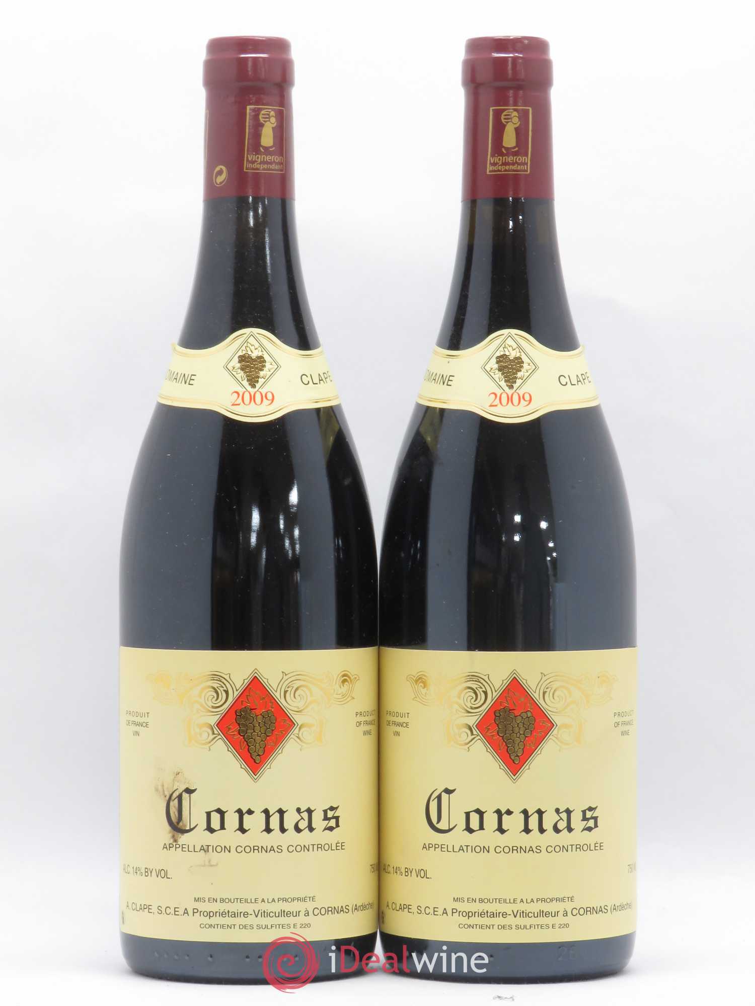 Cornas Auguste Clape 2009 - Posten von 2 Flaschen - 0