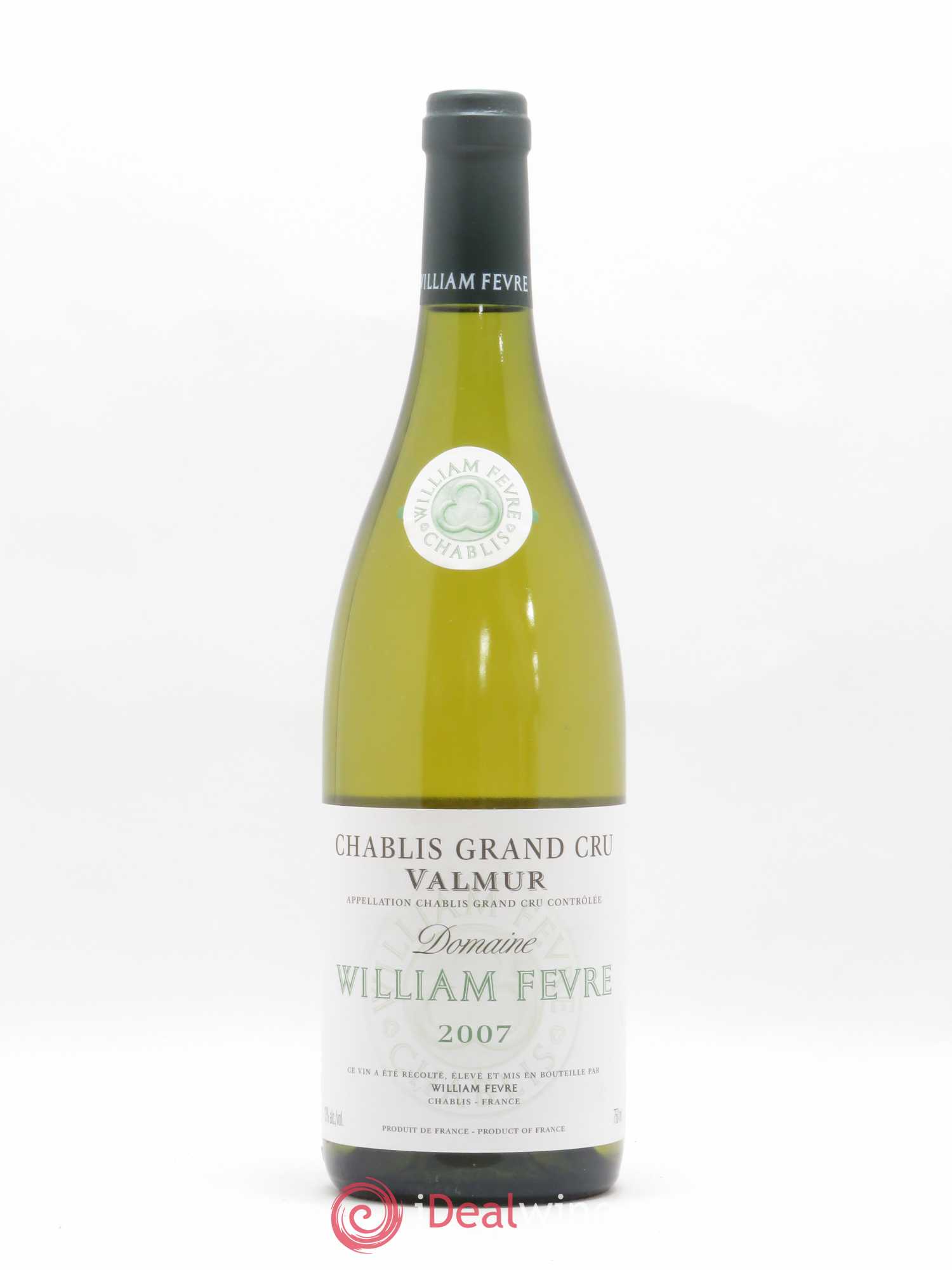 Chablis Grand Cru Valmur William Fèvre 2007 - Lot de 1 bouteille - 0