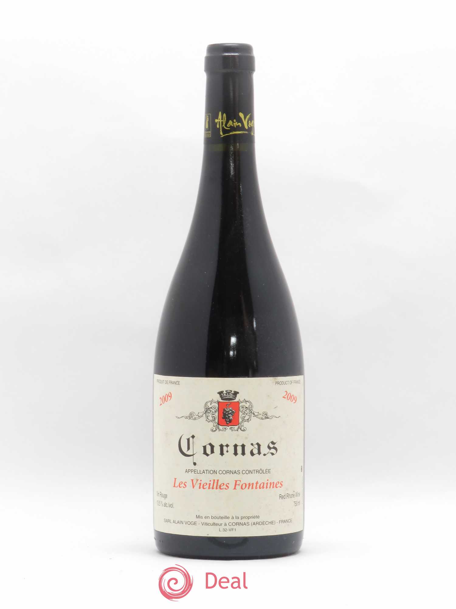 Cornas Les Vieilles Fontaines Alain Voge (Domaine) 2009 - Lot de 1 bouteille - 0