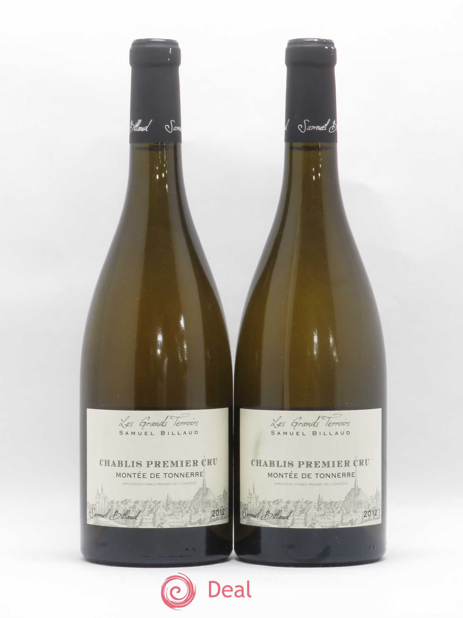 Chablis 1er Cru Montée de Tonnerre Samuel Billaud 2012 - Posten von 2 Flaschen - 0