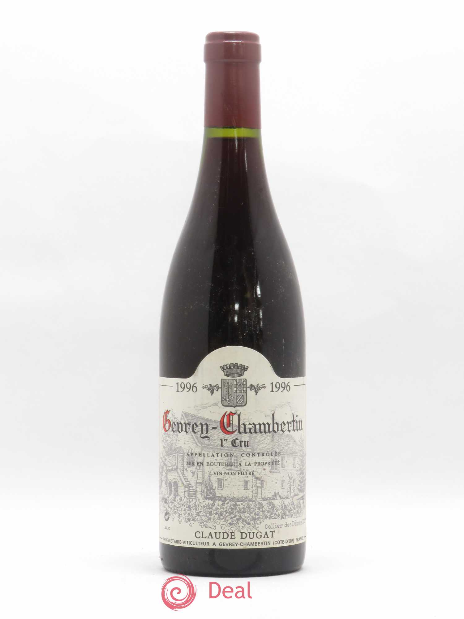 Gevrey-Chambertin 1er Cru Claude Dugat 1996 - Lot de 1 bouteille - 0