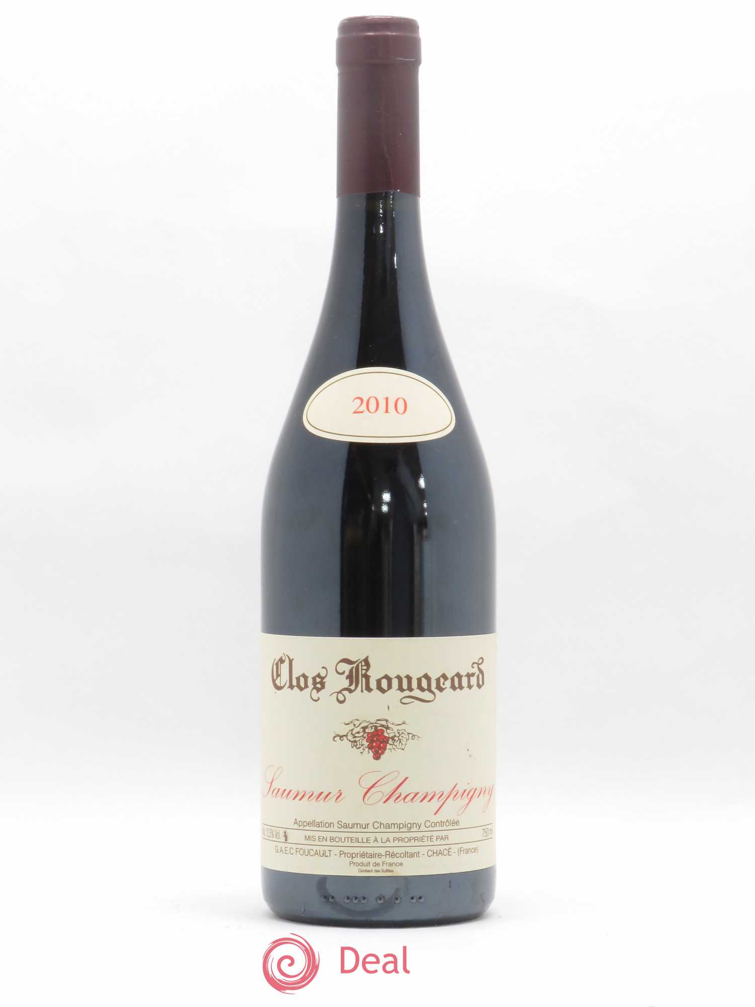 Saumur-Champigny Clos Rougeard 2010 - Lot de 1 bouteille - 0